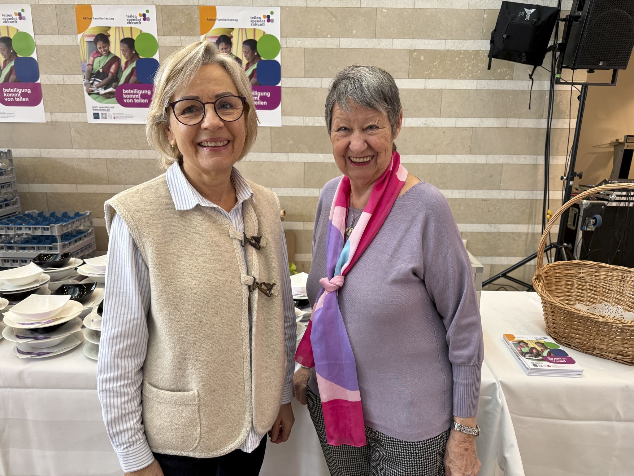 Gabi Unterkofler und Claudia Gassauer sind immer mit dabei