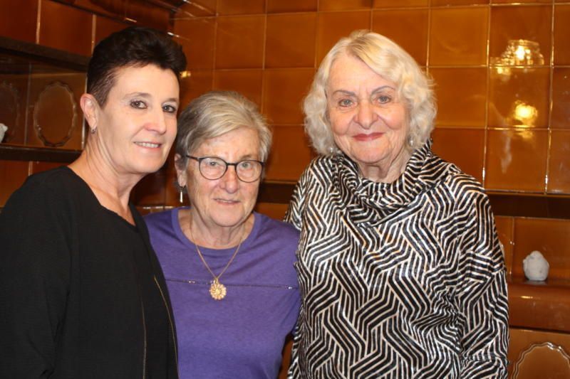 Roswitha, Klara und Hannelore waren extra aus der Schweiz angereist. 