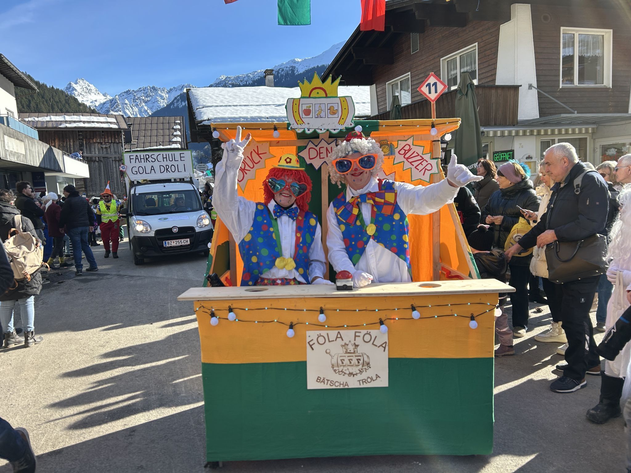 Faschingsumzug Gaschurn (Bildergalerie)