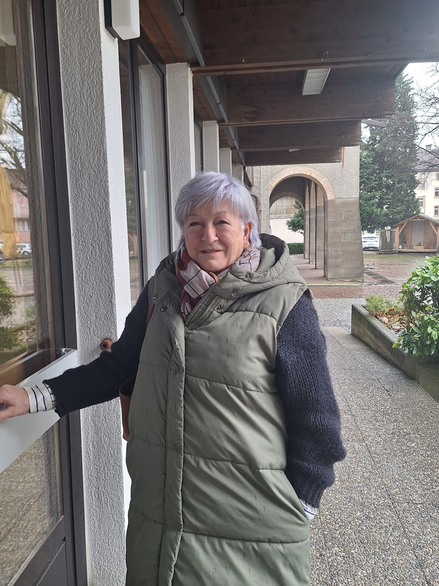 Barbara Hofer engagiert sich in der Pfarre Rheindorf in Lustenau.