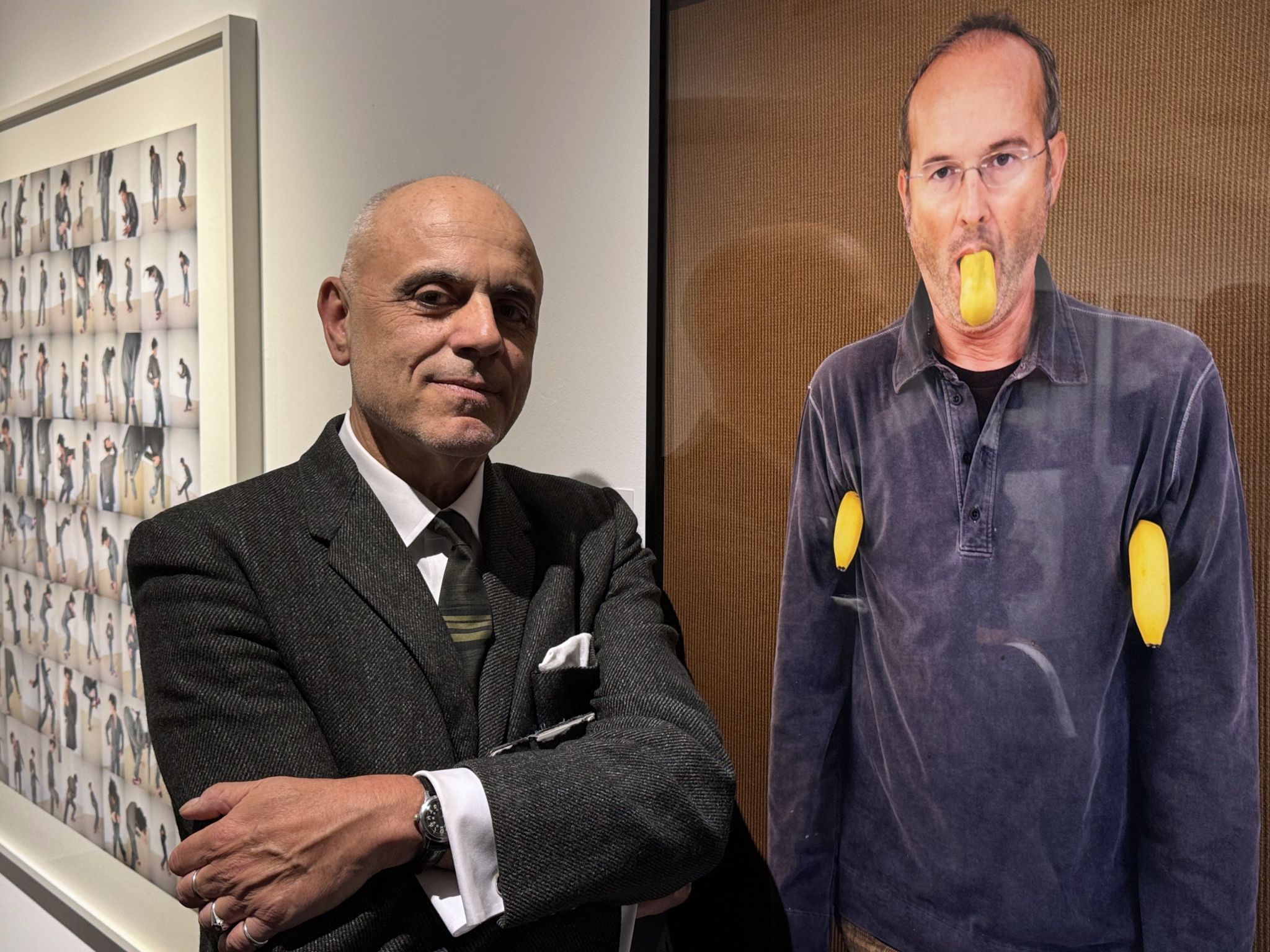 Kurator und Vernissageredner Gerald Matt.