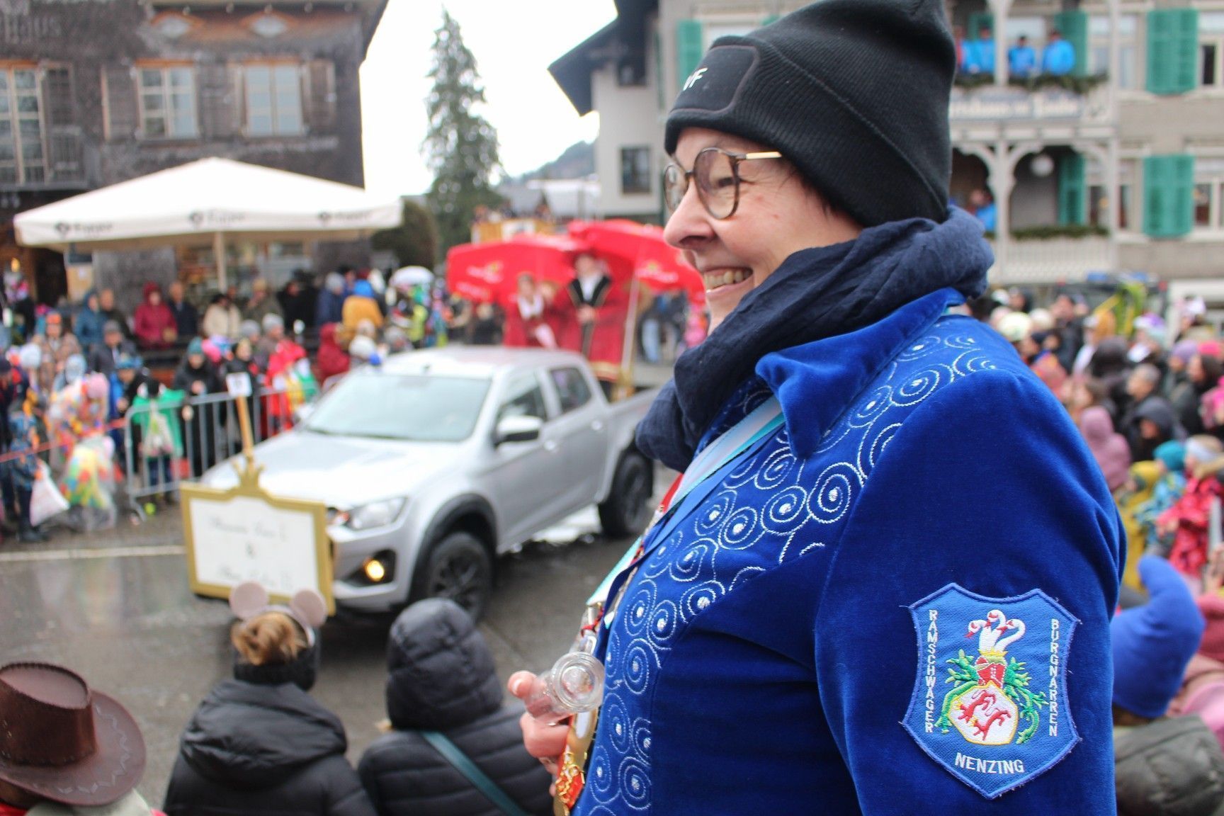 Weitgereiste Närrin aus Nenzing.