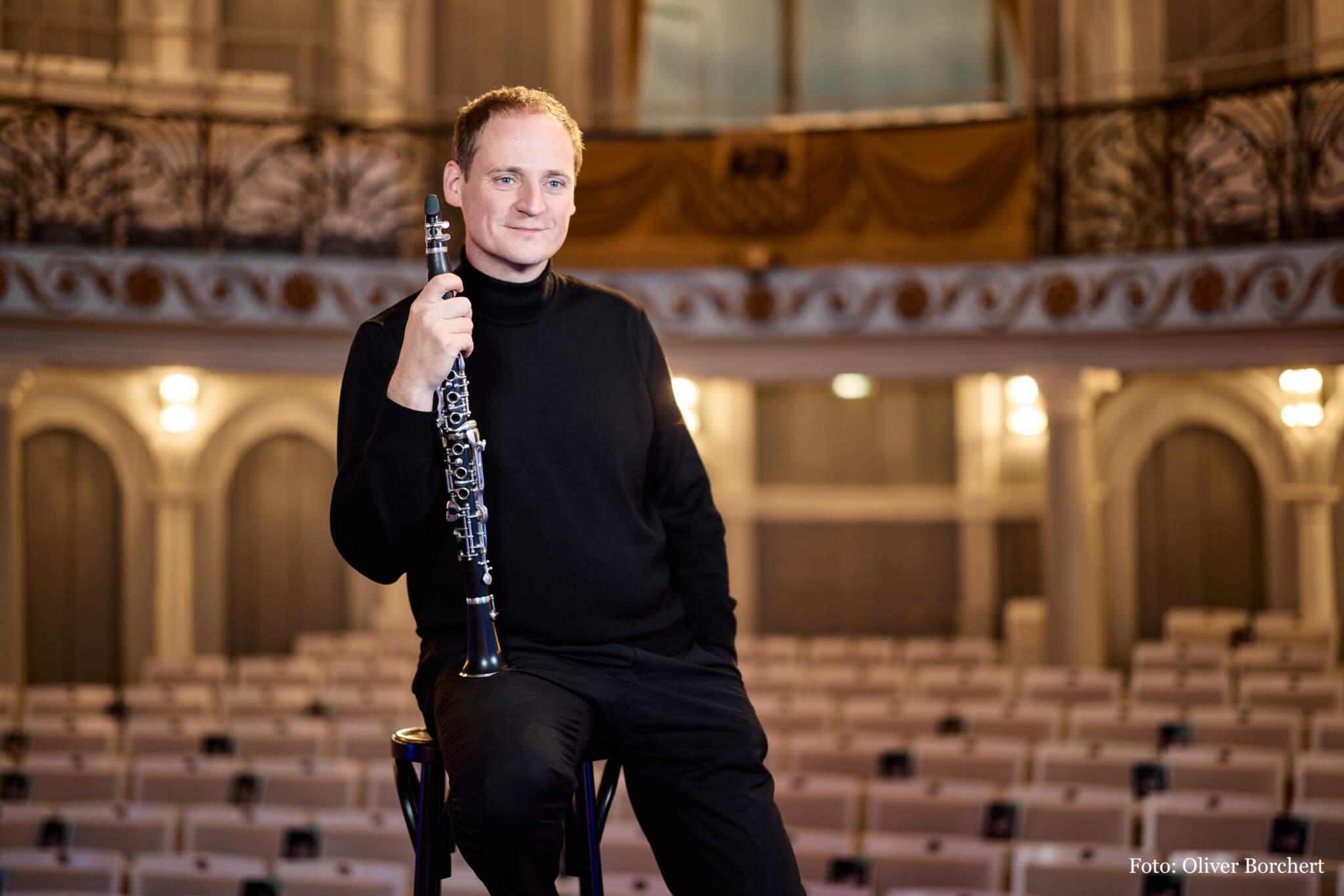 Mit Matthias Schorn wirkt auf dem Kammerkonzert der Soloklarinettist der Wiener Philharmoniker mit.