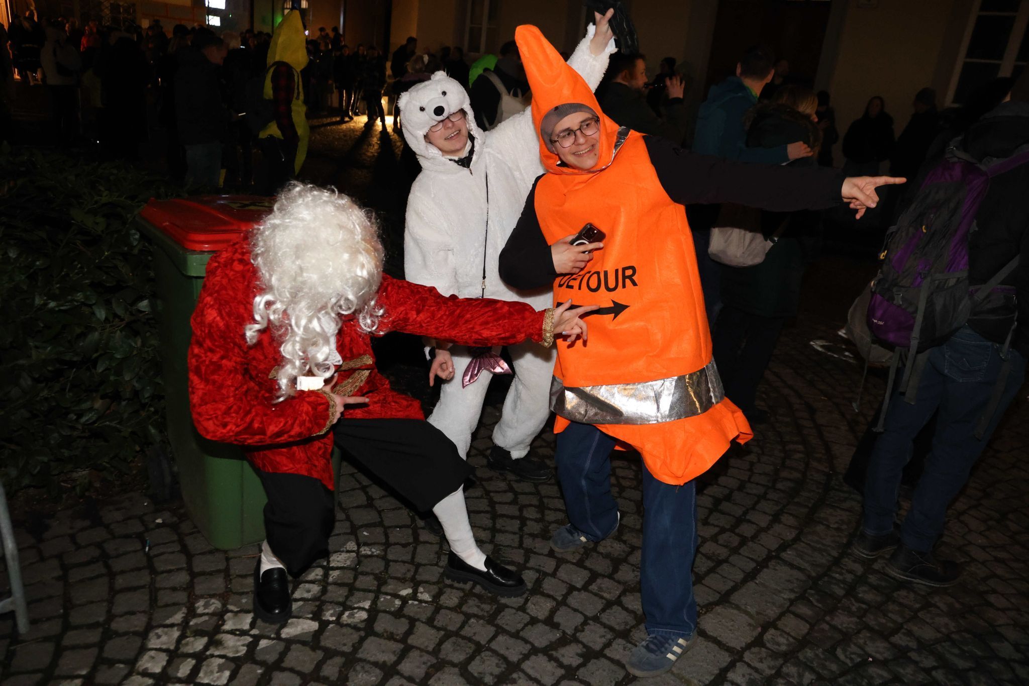 Narrenmesse im Feldkircher Dom und Gugga-Spektakel in Feldkirchs Innenstadt (Bildergalerie)
