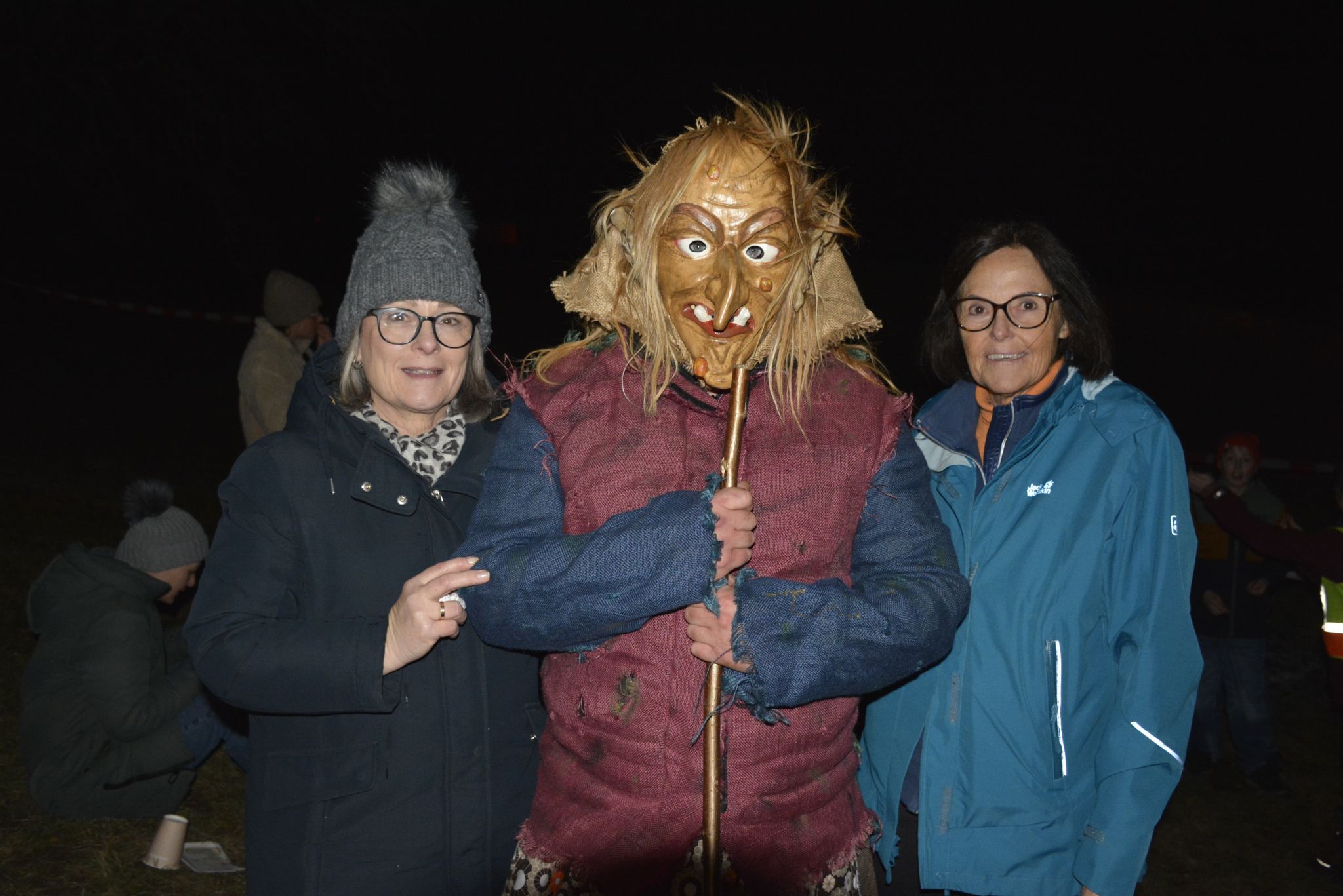 Beate, Funkenhexe Pascal und Ingrid