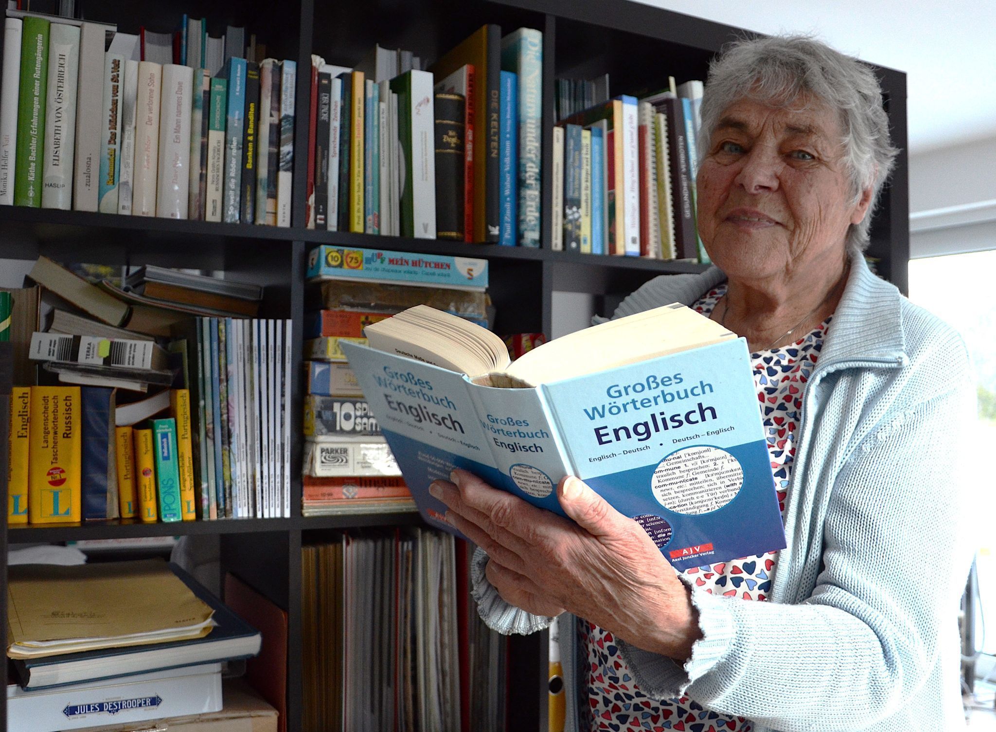 Seit ihres Südamerika-Aufenthalts hat Elisabeth Schwald-Huemer ein ausgeprägtes Interesse an Fremdsprachen. HRJ