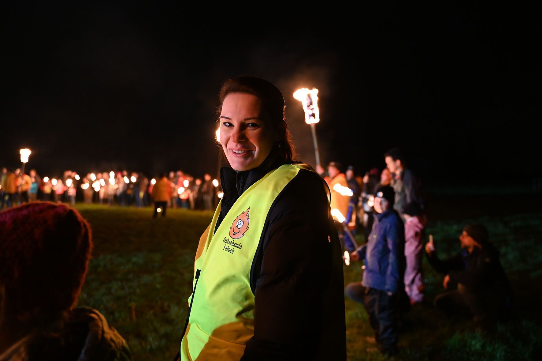 Auch Damen sind Mitglied bei der rund 40köpfigen Funkenbande.