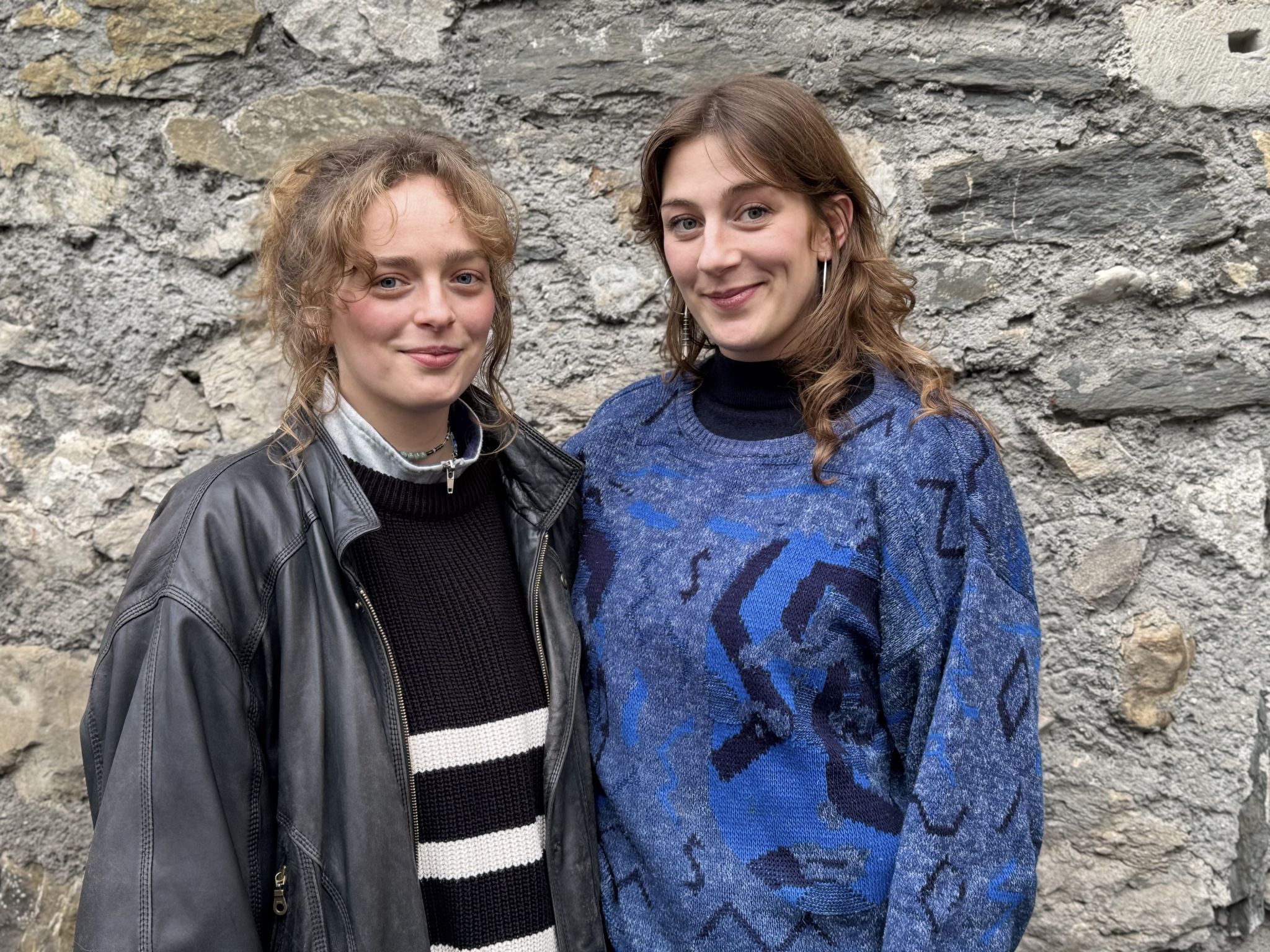 Künstlerinnen Rosa Kläsgen und Zazie Elmpt.