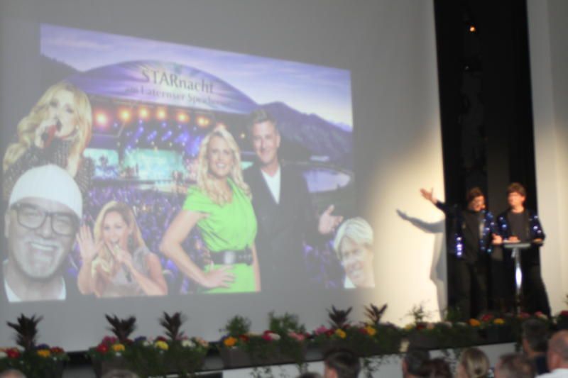 Starnacht in Laterns nicht am Wörtersee und alle Stars kommen.