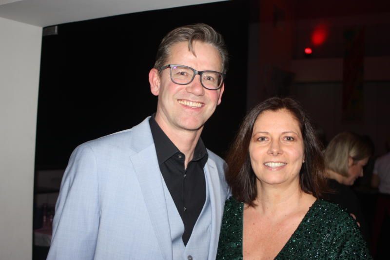 Katharina Wöß-Krall mit Gatte Marco hatten gut lachen. 