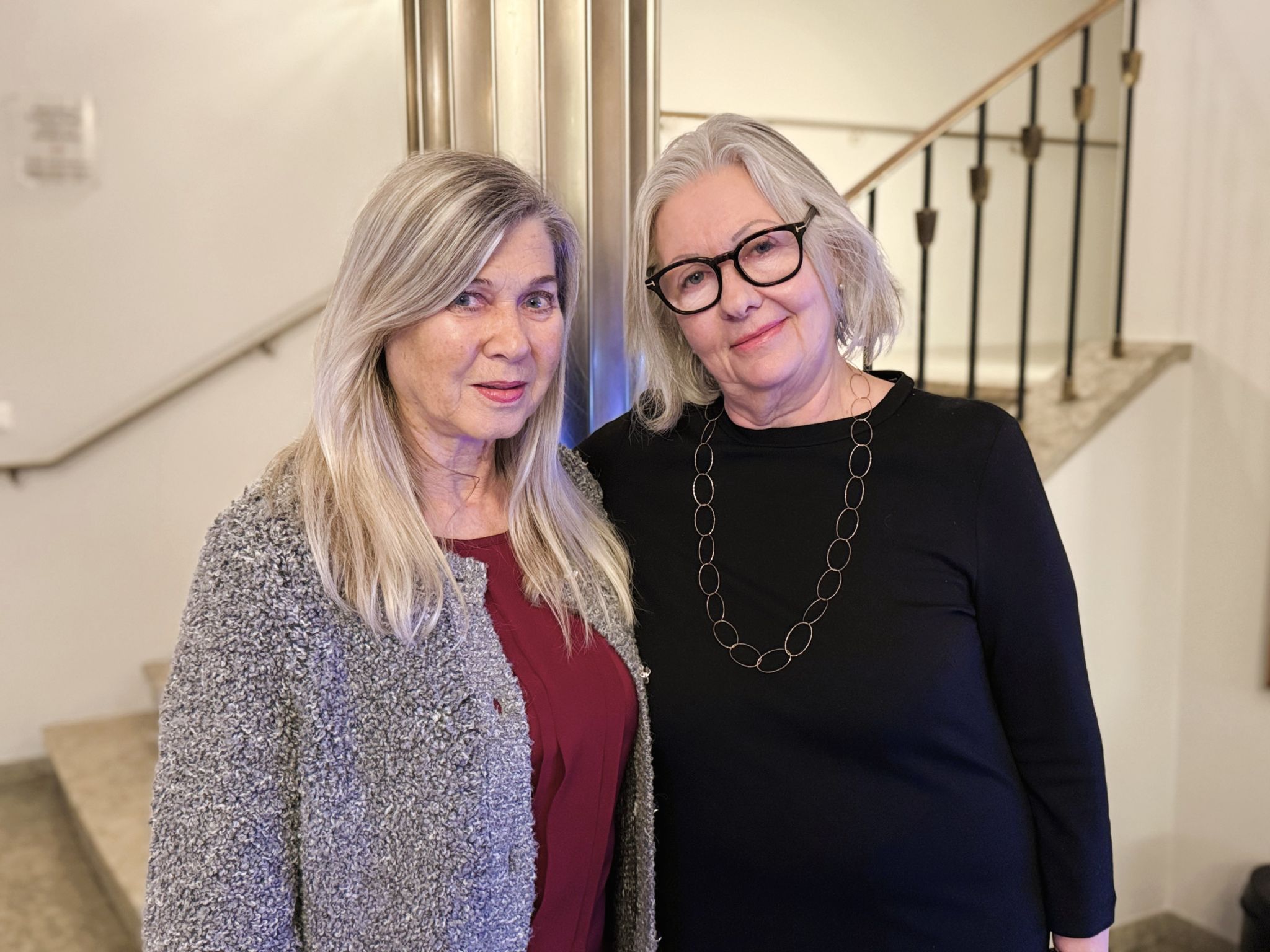 Ruth Schwarz und Heidi Angeli.