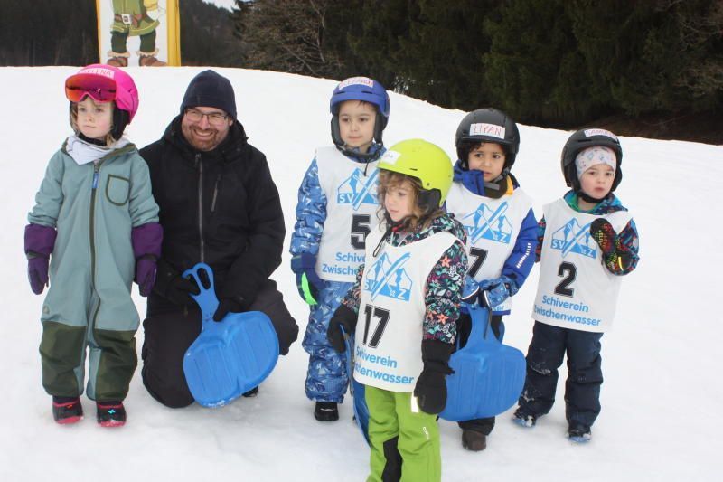 Das Team vom Rodeln.