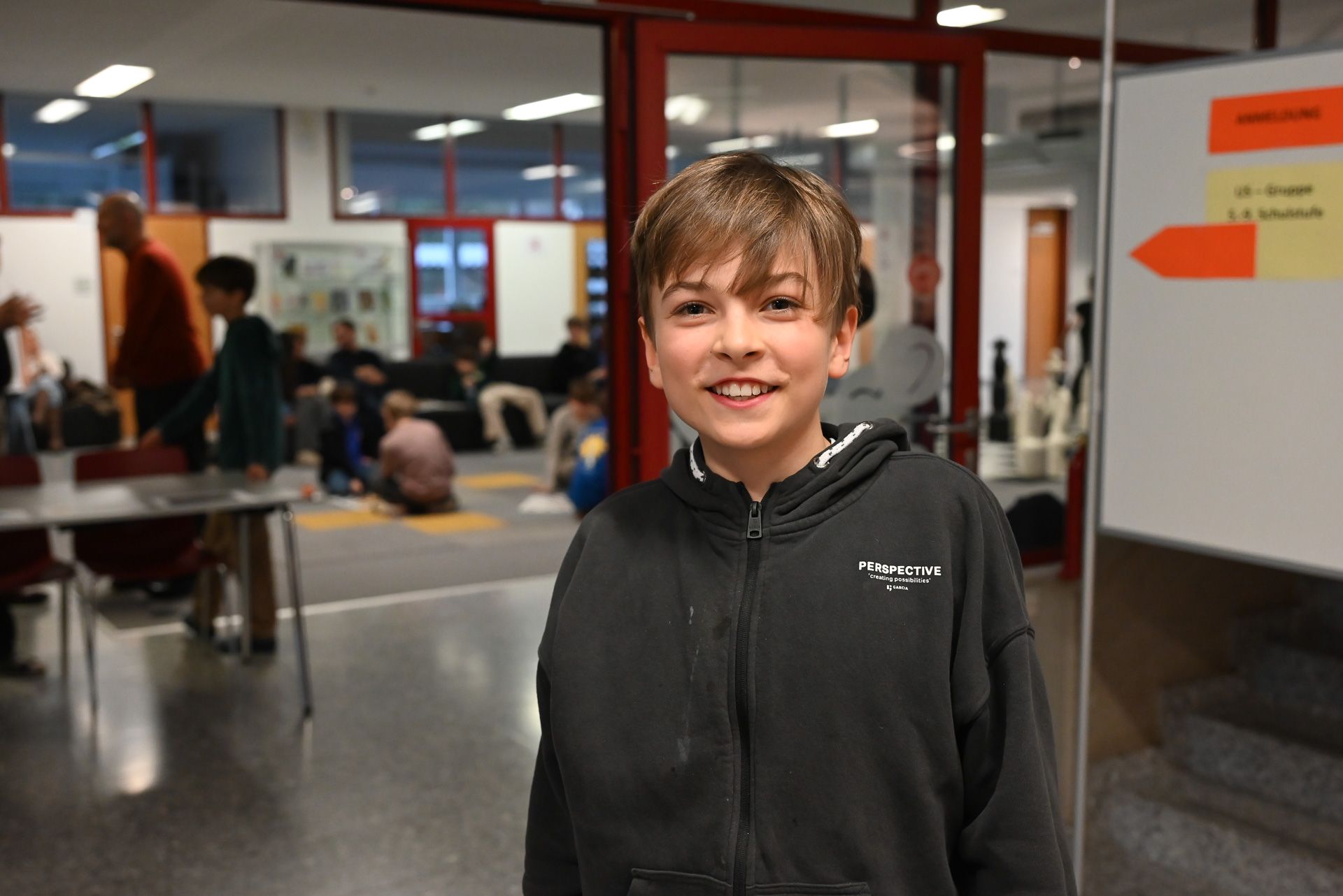 Marlon Seedorff (11) war zufrieden mit seiner Leistung.