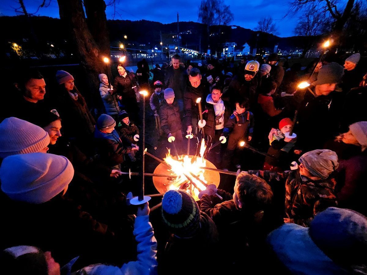 Impressionen vom Funkenabbrennen in Lochau am See und am Berg (Bildergalerie)