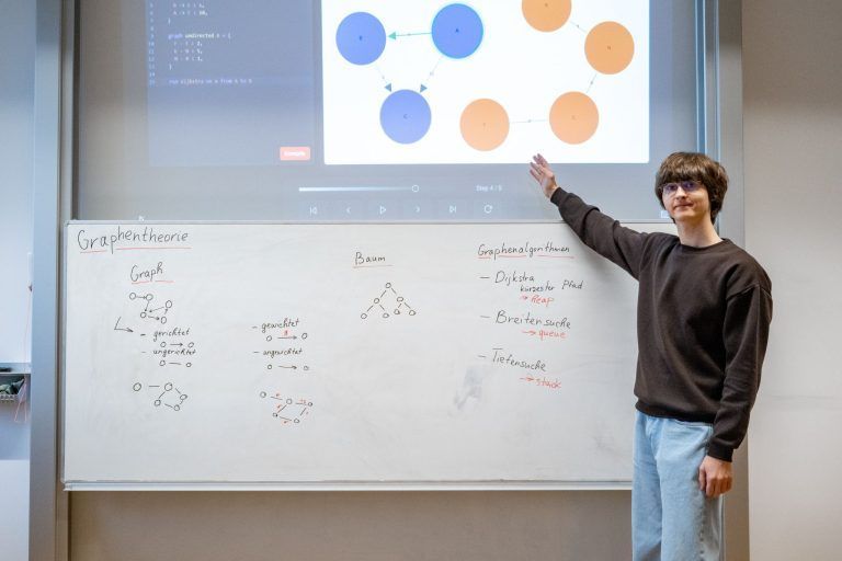 Vom Flüchtling zum Informatik-Ausnahmetalent: Tymofii Nosov (18) auf der Überholspur