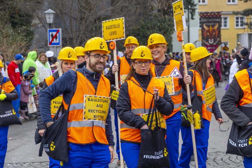 Die schönsten Bilder: So verwandelten 3000 Mäschgerle Feldkirch in eine Faschingshochburg