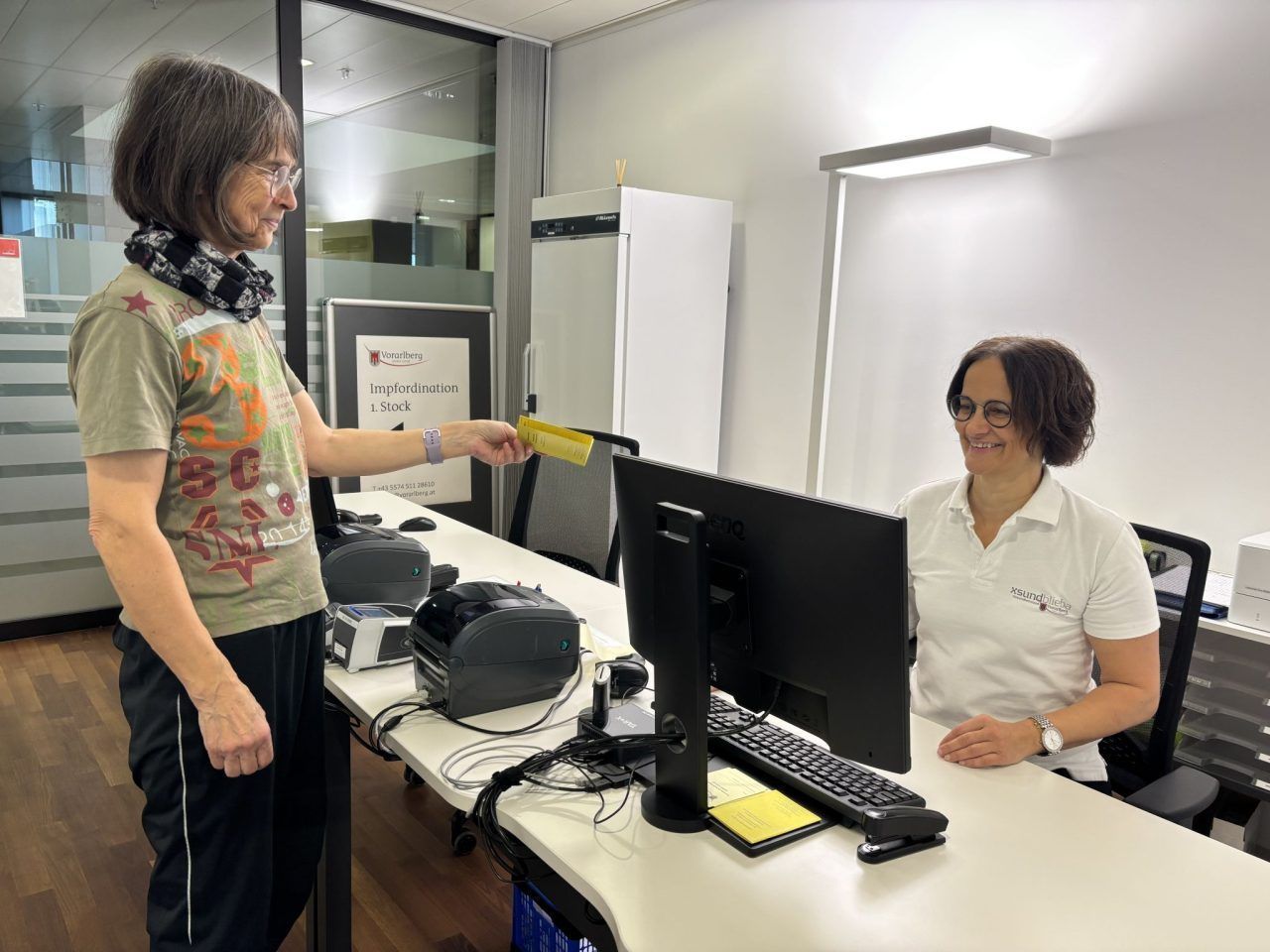 "Hier geht es schneller" – Hoher Andrang in der Impfordination in Dornbirn