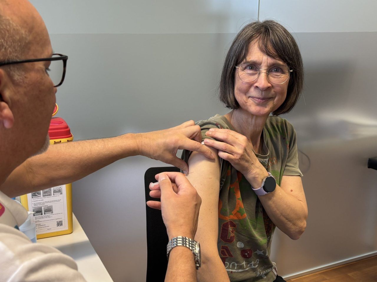 "Hier geht es schneller" – Hoher Andrang in der Impfordination in Dornbirn