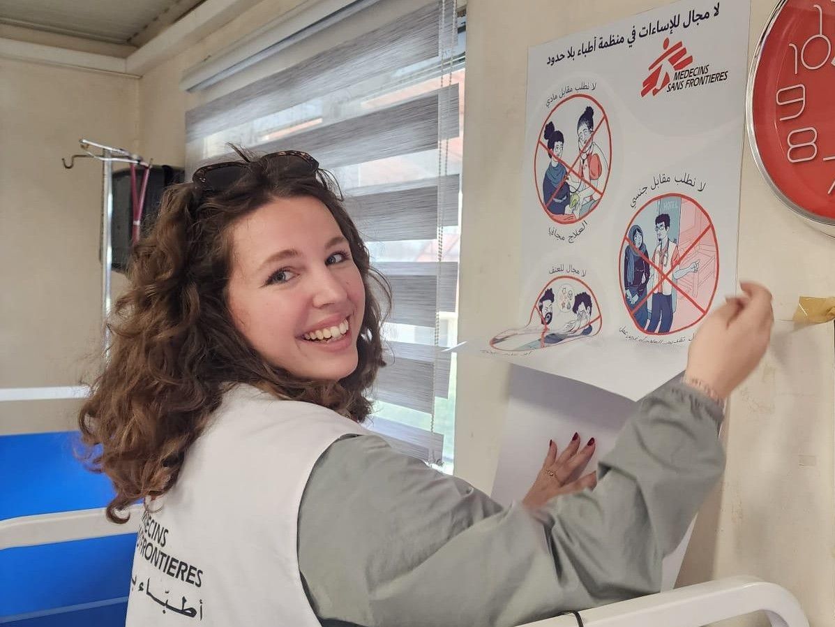 "Ich habe die Bombe gespürt und gehört" – Lina Amann arbeitet unter Extrembedingungen