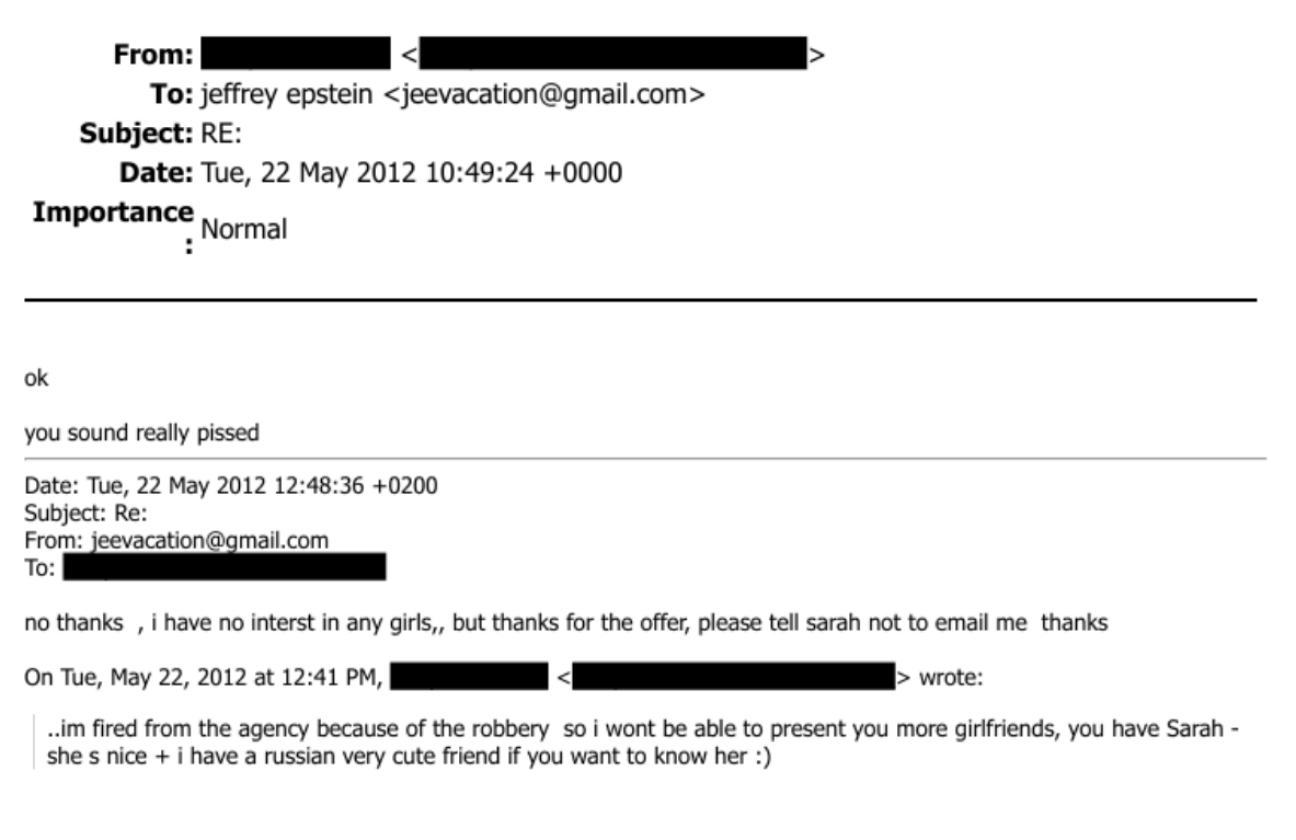 Grüße an Epstein aus dem Montafon: "Es waren sehr gehorsame Jungs"