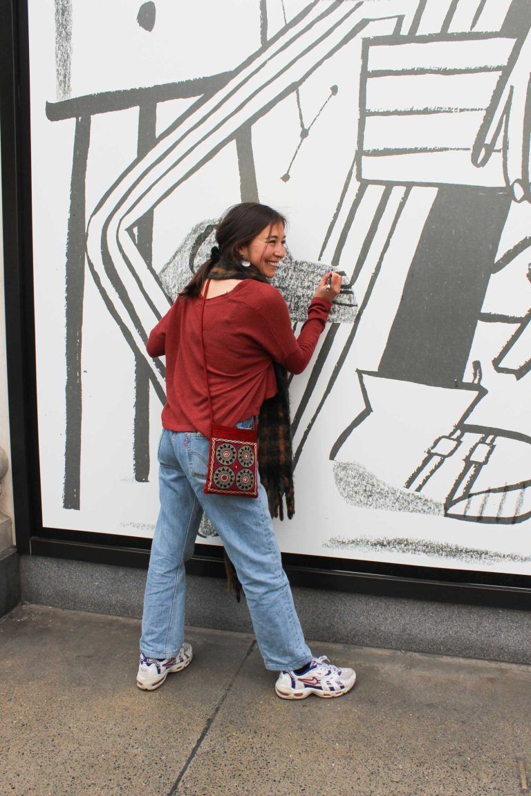 Eine Vorarlbergerin, die für die New York Times und den Guardian zeichnet