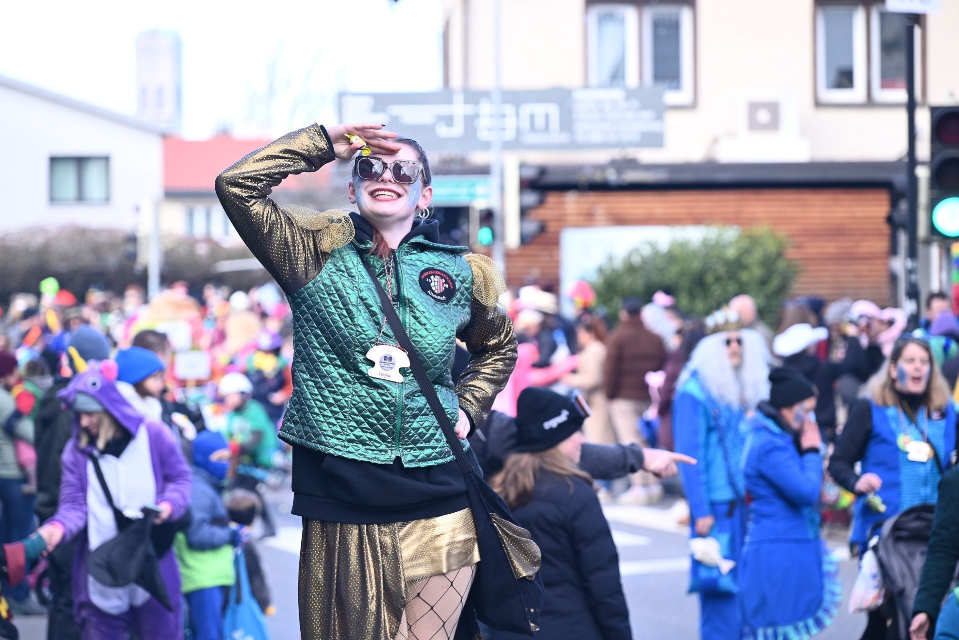 Ausgelassene Stimmung herrschte am Sonntag beim Faschingsumzug in Lustenau. 