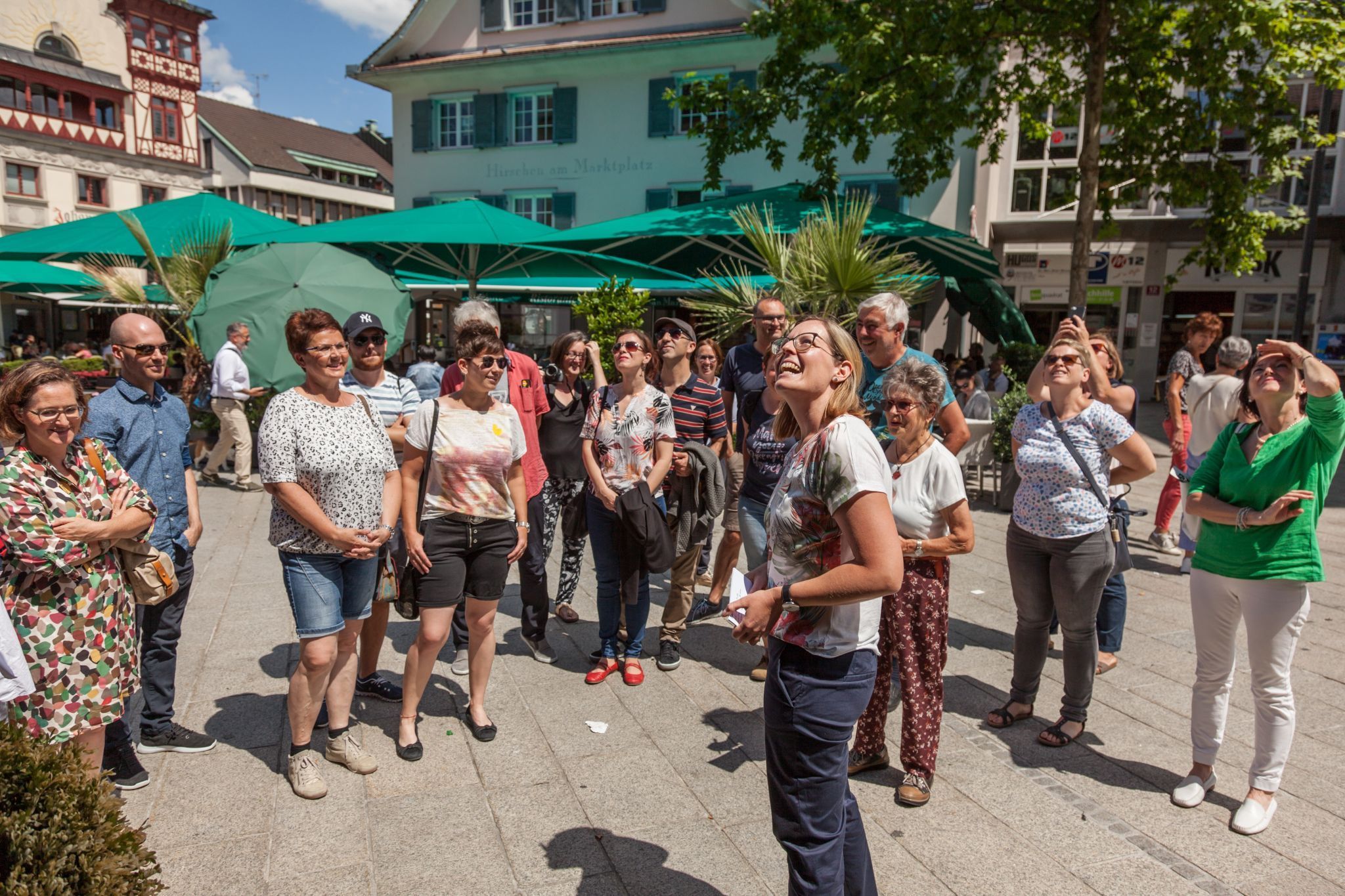 Die Dornbirnerin führt Gäste durch ihre Heimatstadt und steht seit Kurzem an der Spitze des Museumsvereins Dornbirn, der das Stadtmuseum unterstützt und begleitet.