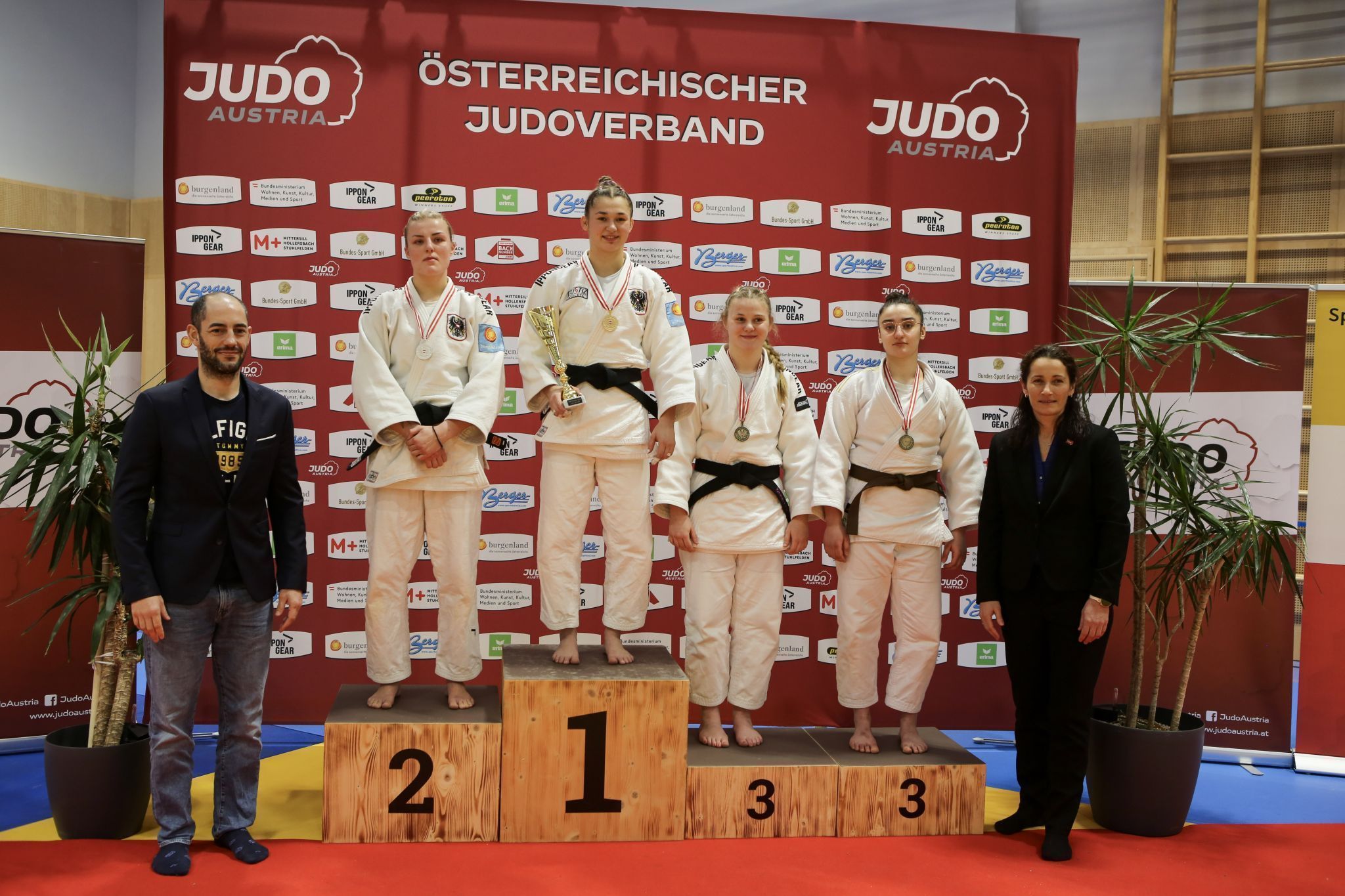 Ein großer Moment für die junge Judoka Amina Abdulagatova.
