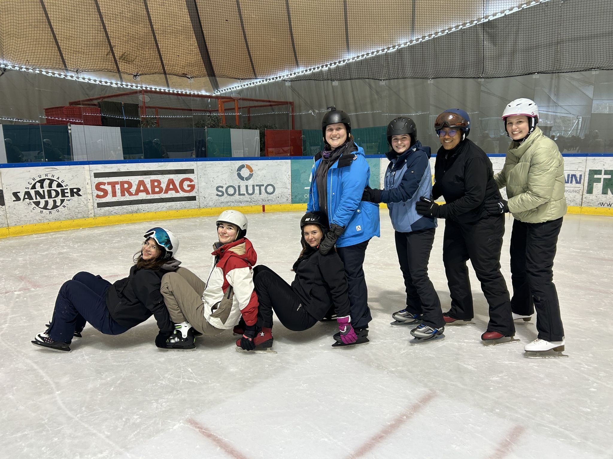 Natürlich durfte trotz der zahlreichen kleinen Prüfungen, die es zu bestehen galt , auch der Spaß nicht zu kurz kommen.