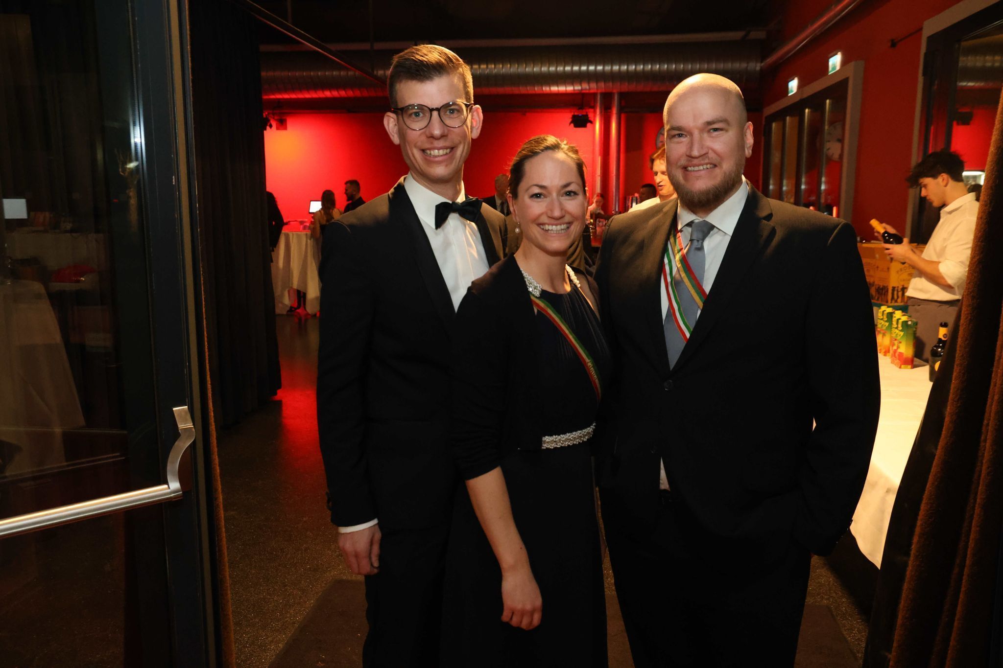 Stefan Türtscher, Regina und Sebastian Tschann.