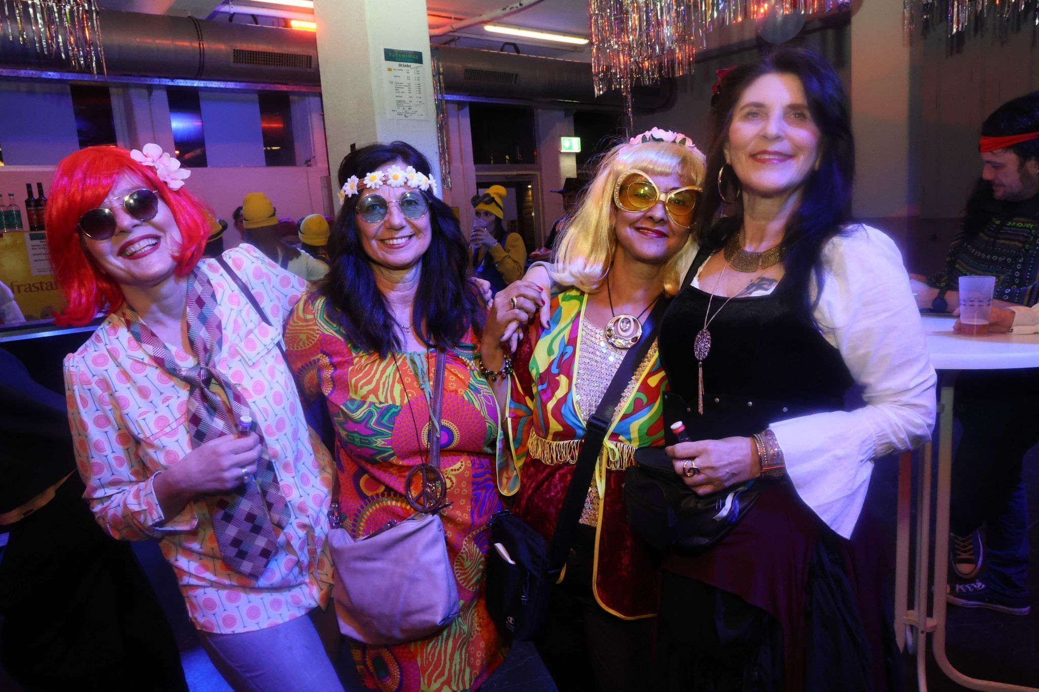 Carmen, Andrea, Sandra und Marion aus Gisingen.