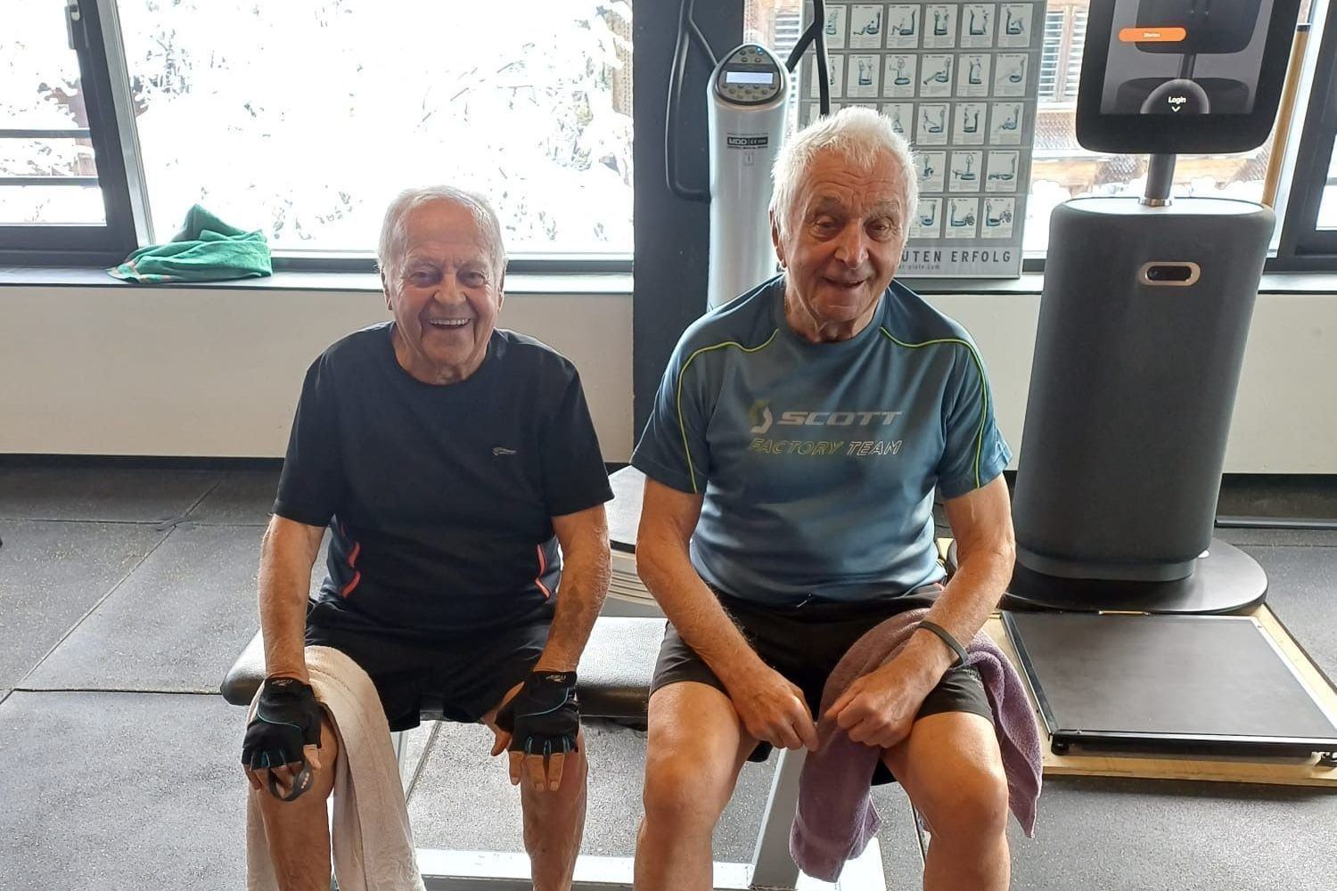 Mit 91 Jahren auf der Skipiste: "Ich würde gerne noch Rennen fahren!"