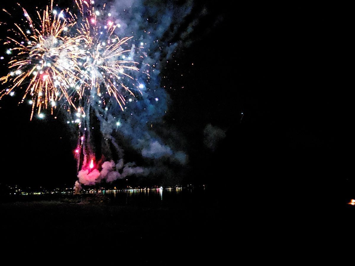 Impressionen vom Funkenabbrennen in Lochau am See und am Berg (Bildergalerie)