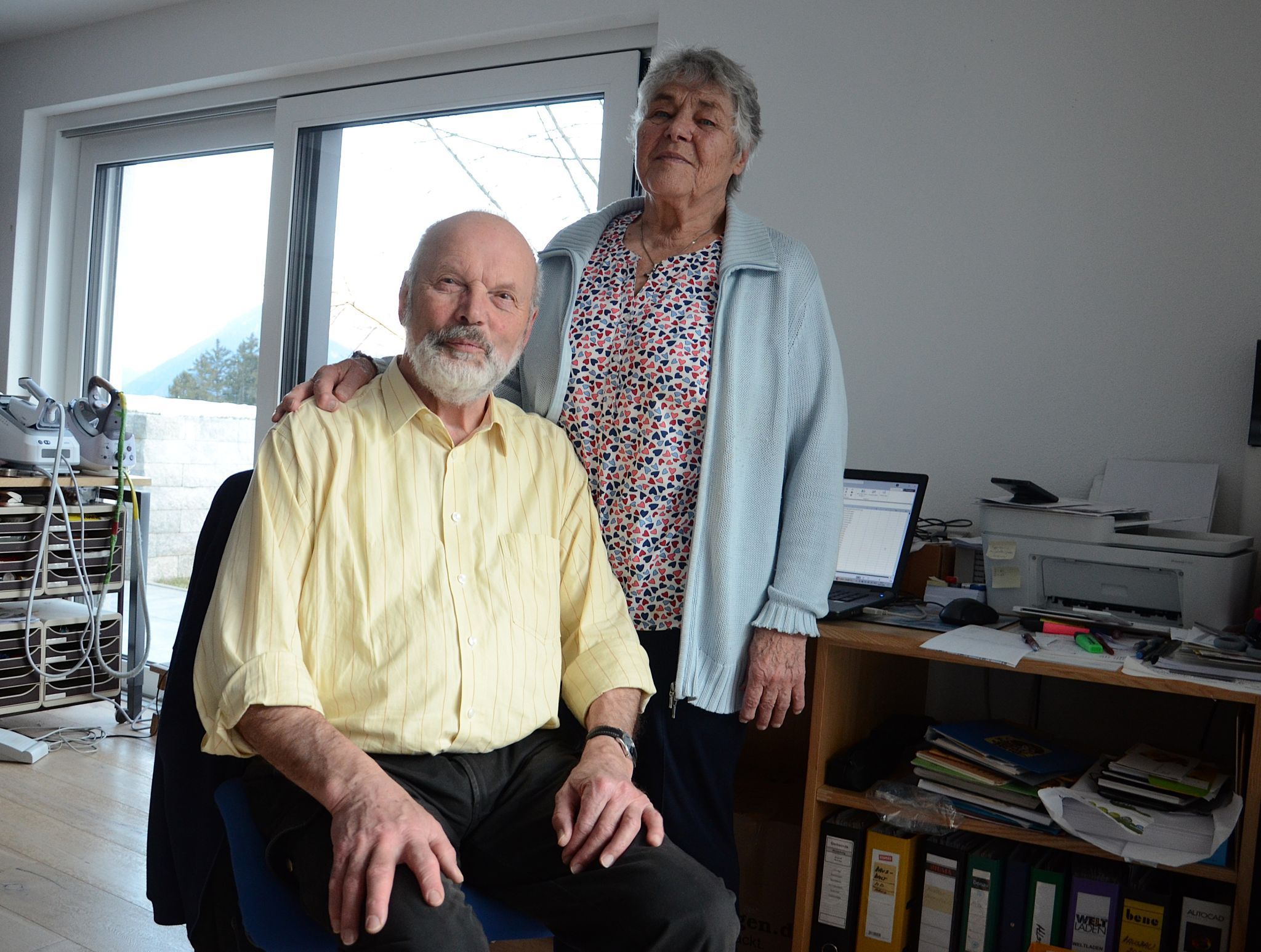 Ihren Mann Gustl hat Elisabeth während ihres Einsatzes als Entwicklungshelferin kennengelernt. HRJ