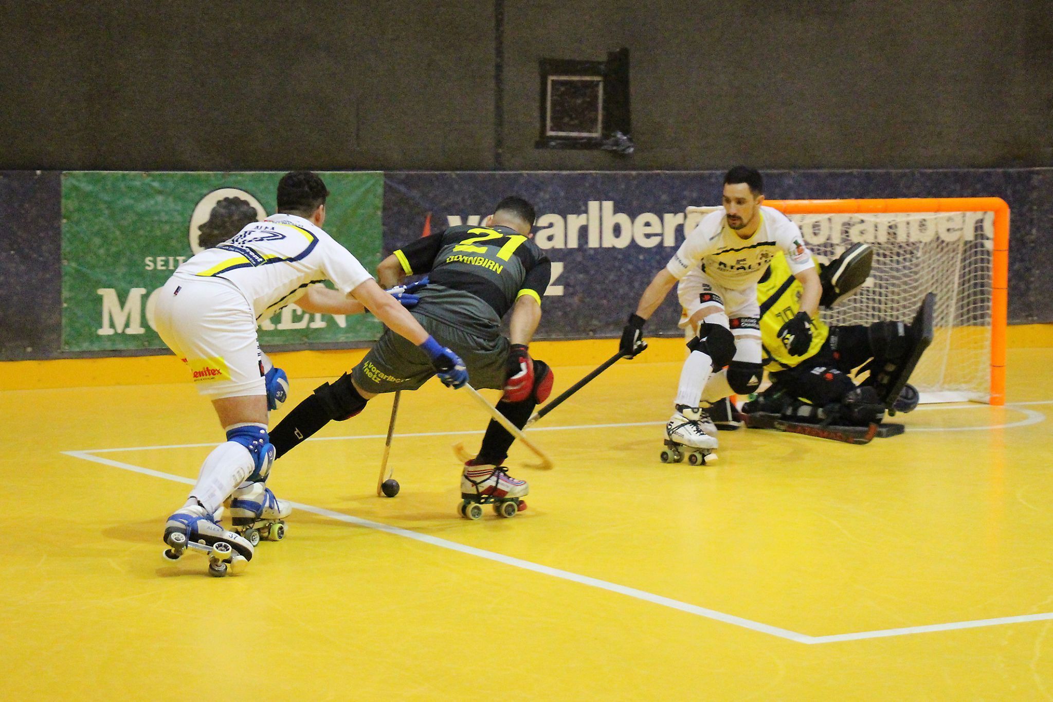 Der RHC Dornbirn hielt lange dagegen, musste sich am Ende aber klar geschlagen geben.