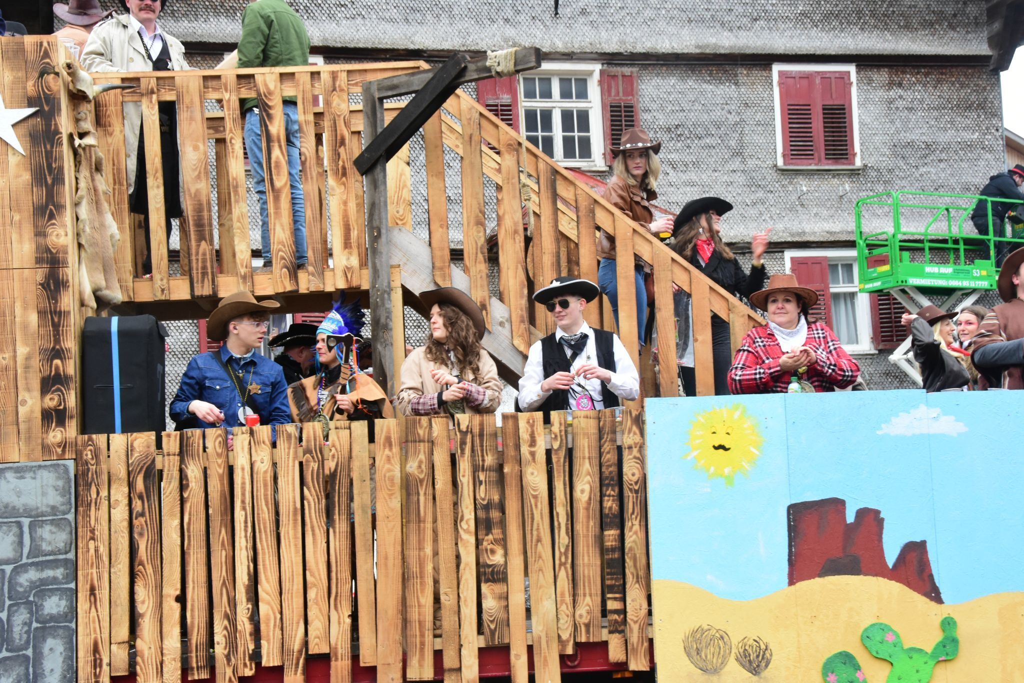 Bilder vom Unzug in Bezau (Bildergalerie)