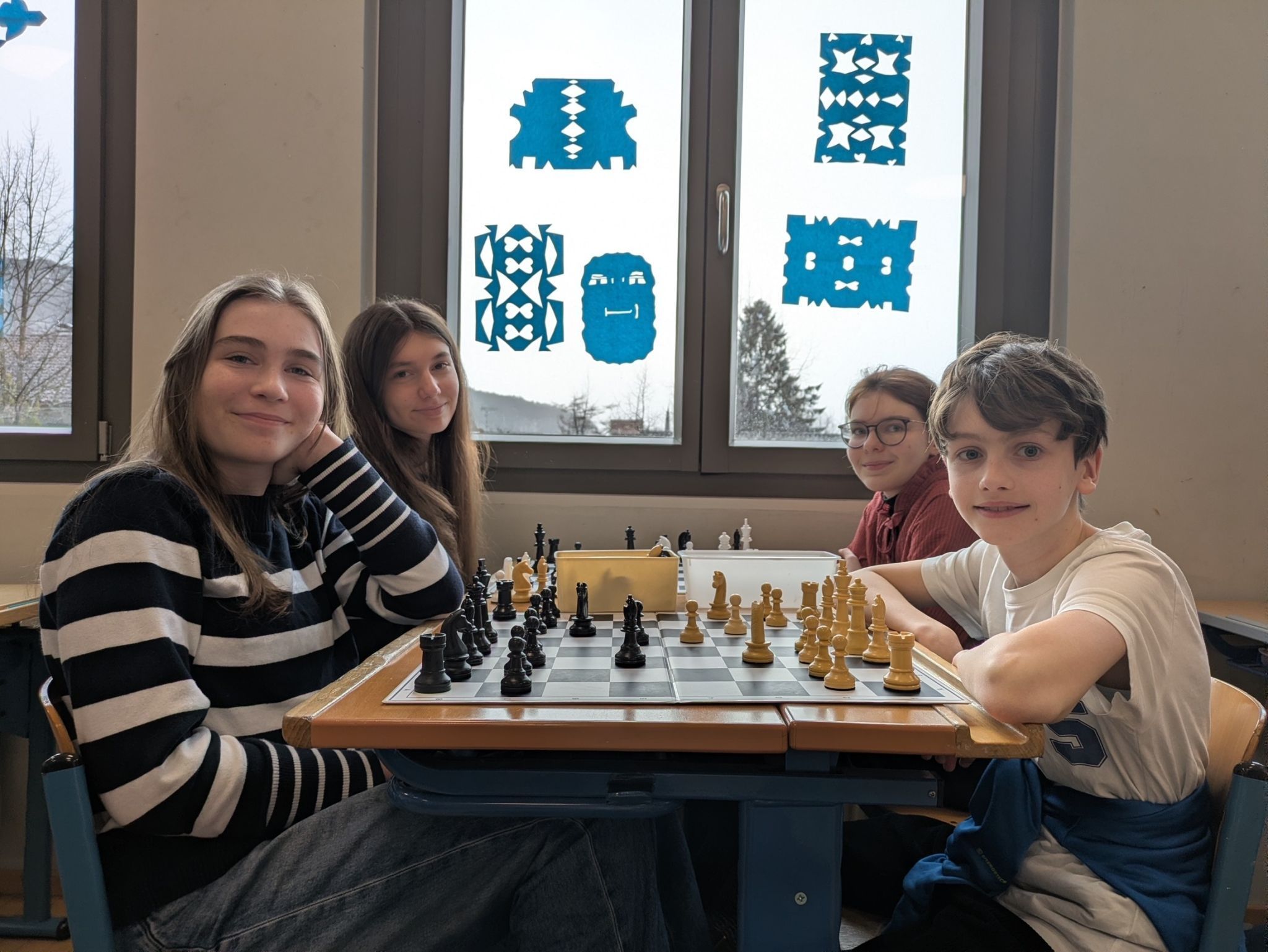 Bestens vorbereitet sind die Schüler der MMS Götzis.