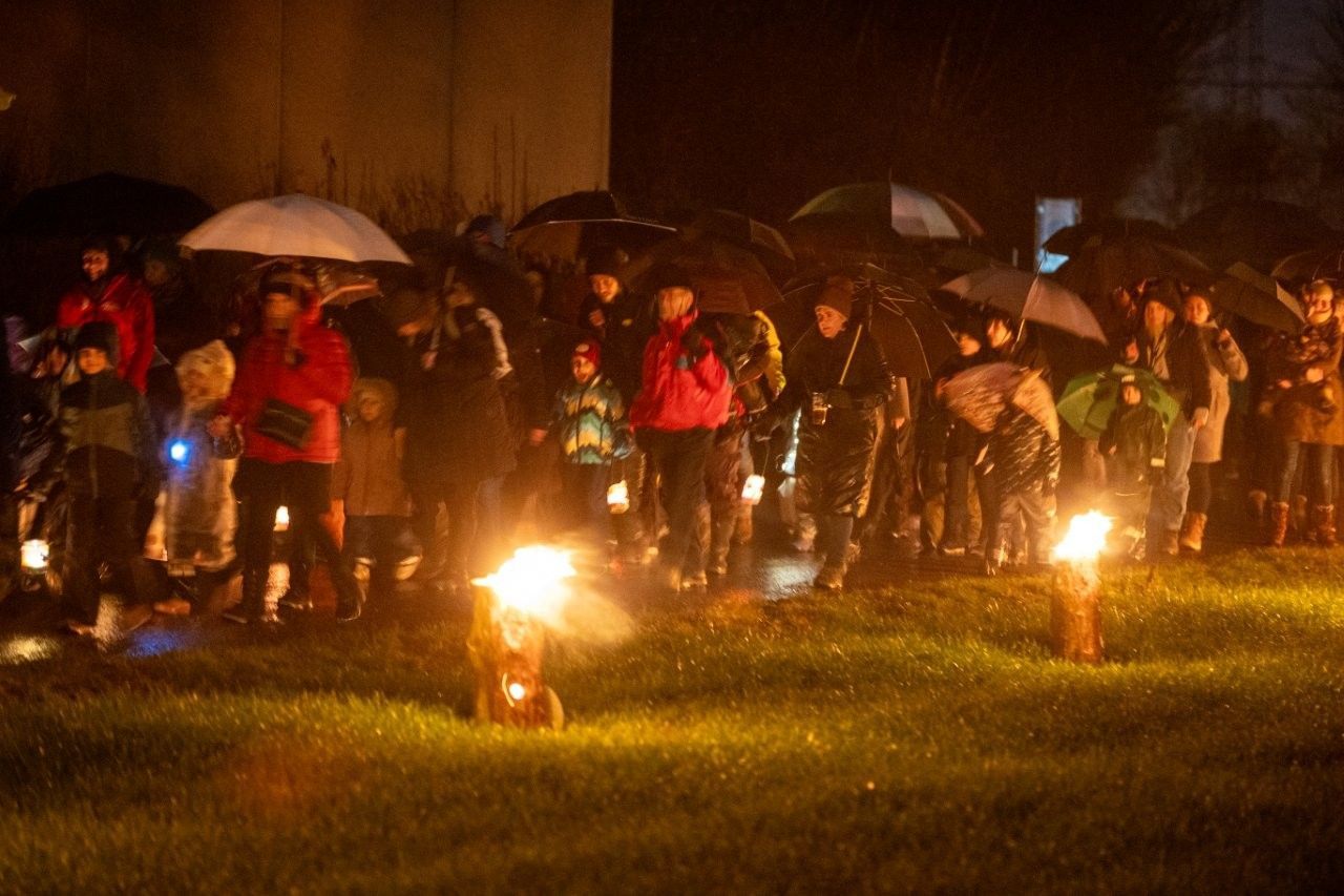 Ob Groß oder Klein alle wollten zum Bresner Funken. 