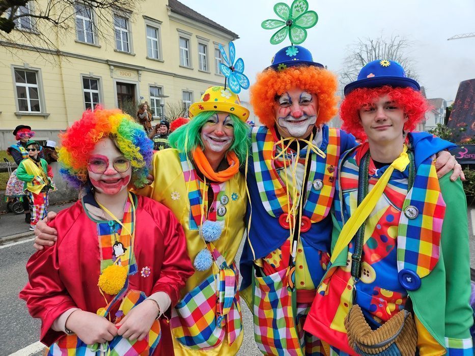 Impressionen vom Kinderfaschingsumzug in Lochau (Bildergalerie)
