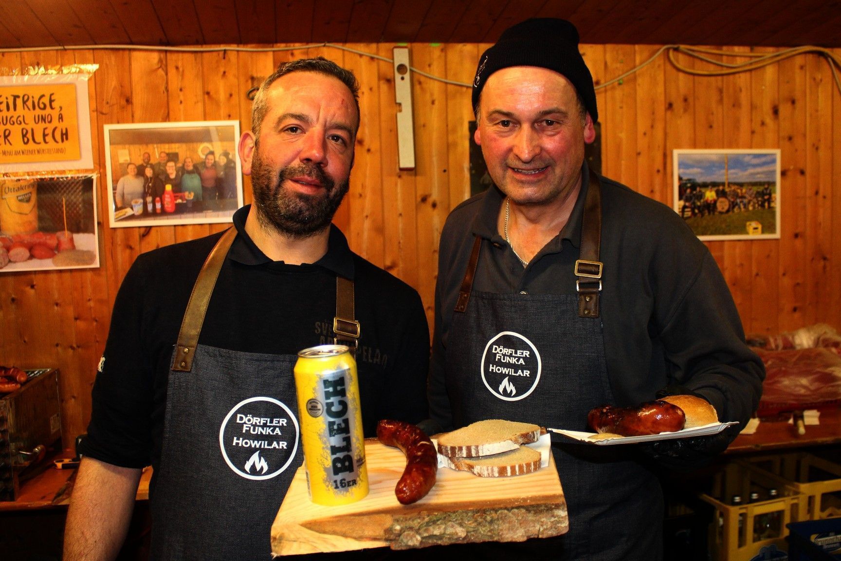 Das Team in der Funken-Gastronomie hatte alle Hände voll zu tun.