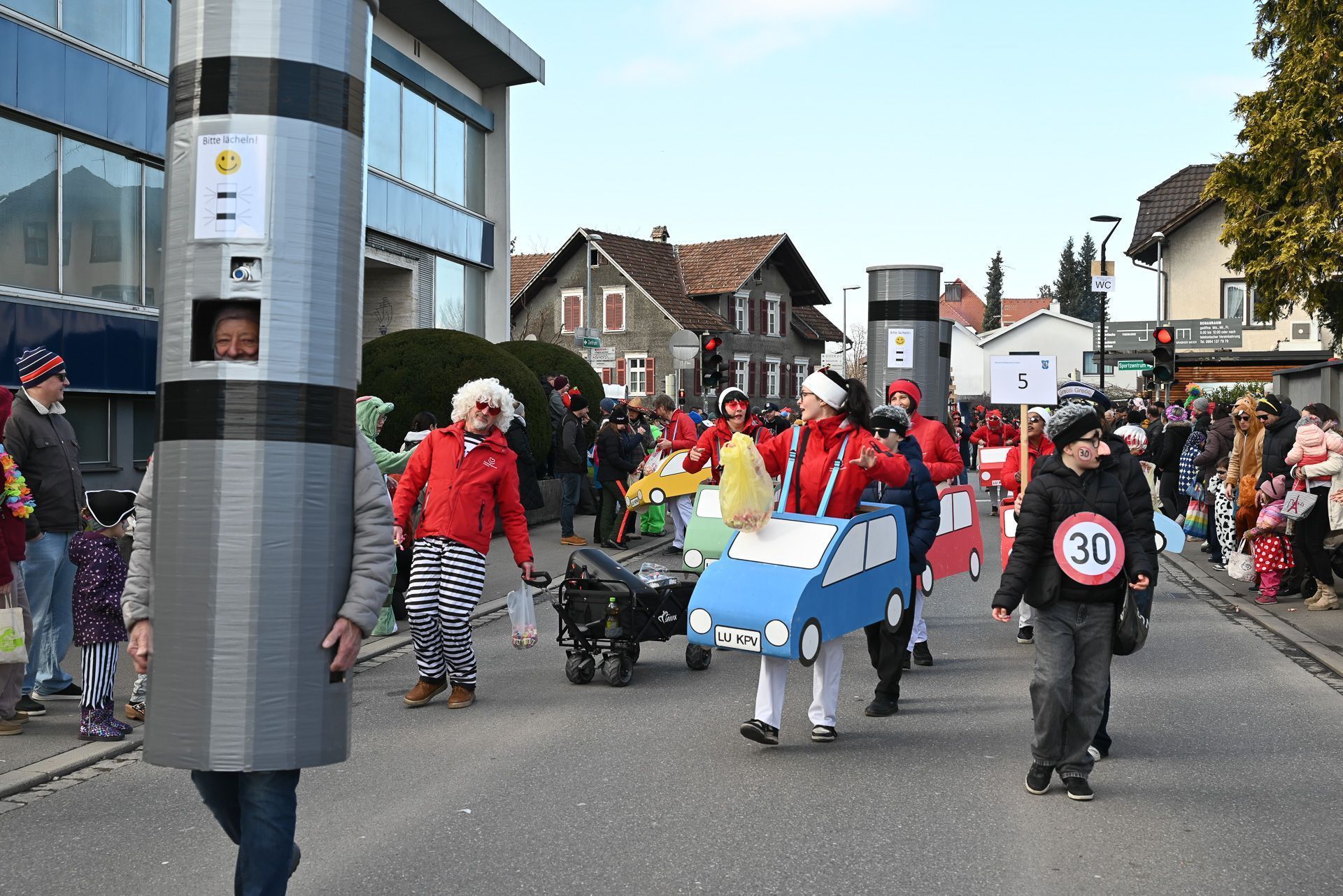 Faschingsumzug in Lustenau  (Bildergalerie)
