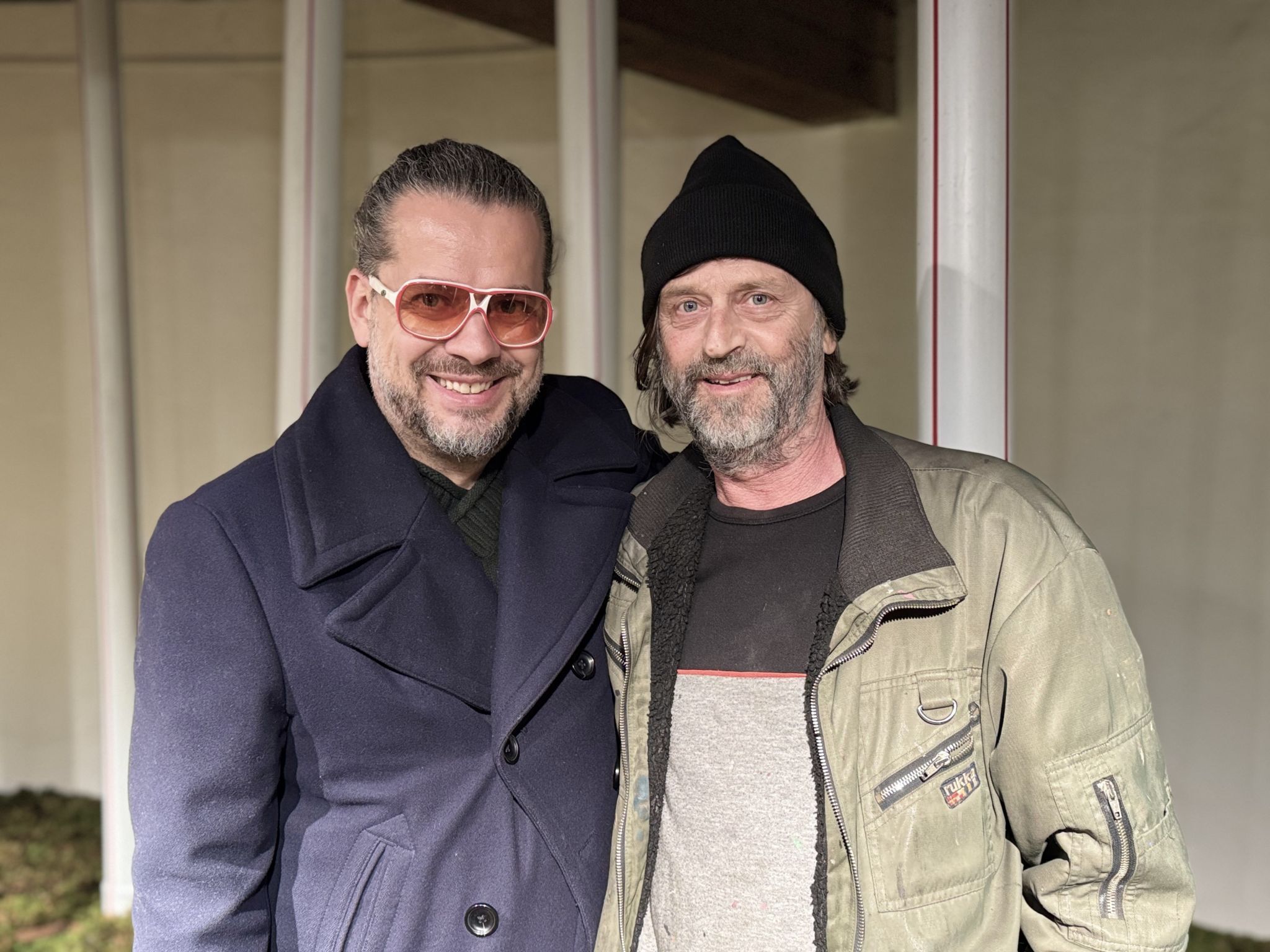 Unter den Besuchern: Alexander Ess und Thomas Anton Rauch.