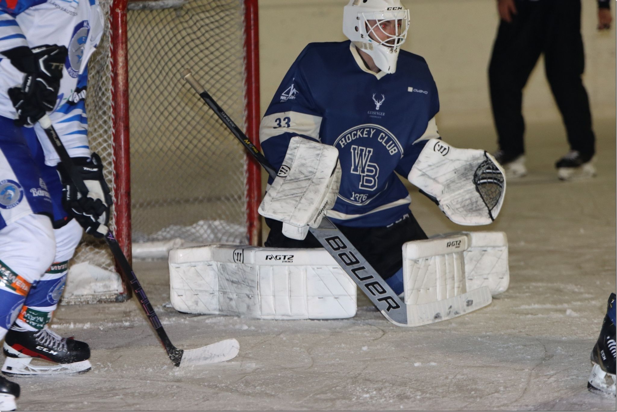 Rankweil Schlussmann Michi Sparr hatte viel Arbeit zu verrichten.