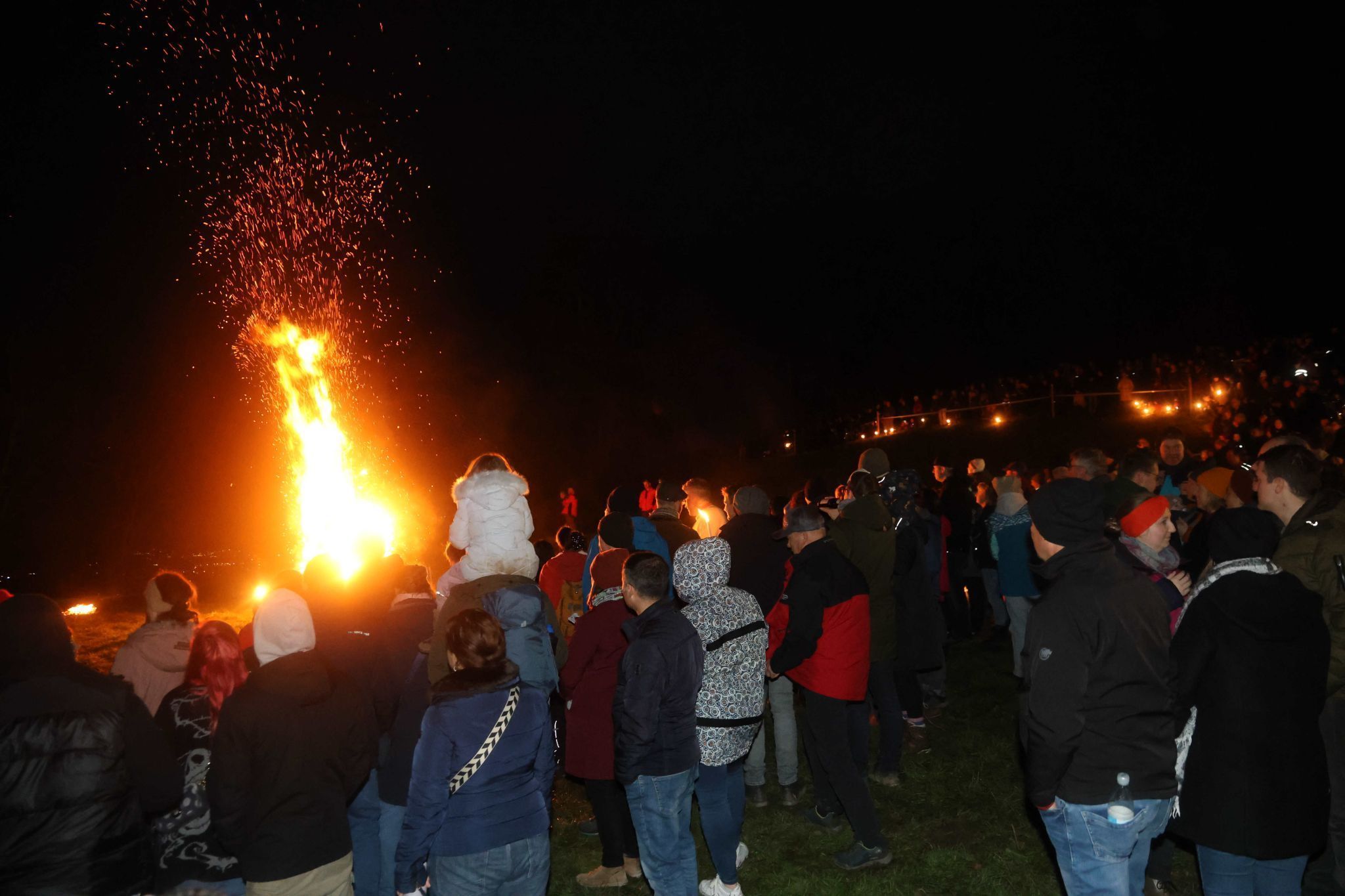 Der Kidnerfunkken leuchtete prächtig.