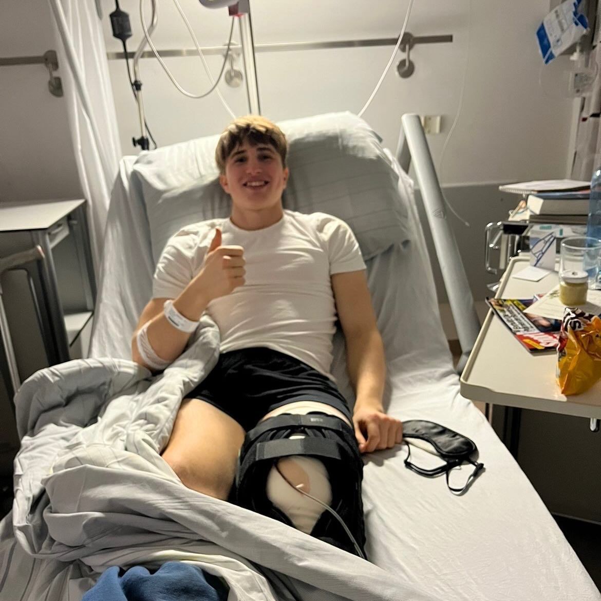 Schwarzenberg Kicker Luca Brenner fällt mehrere Monate aus.VEREIN