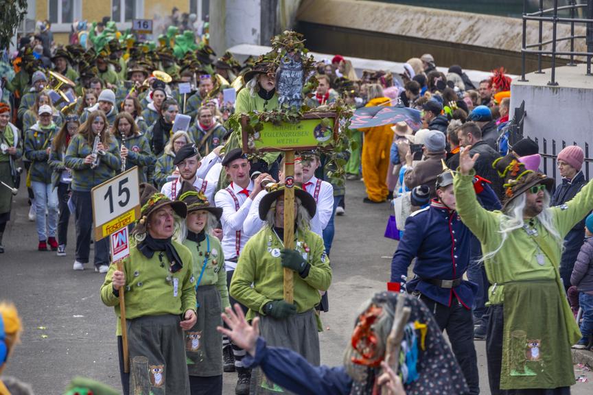 Die schönsten Bilder: So verwandelten 3000 Mäschgerle Feldkirch in eine Faschingshochburg
