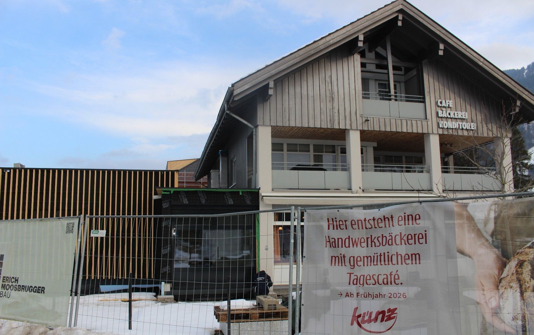 Mit der Übernahme der Bäckerei haben Dominik und Michael Künz auch den Firmennamen geändert und mit 