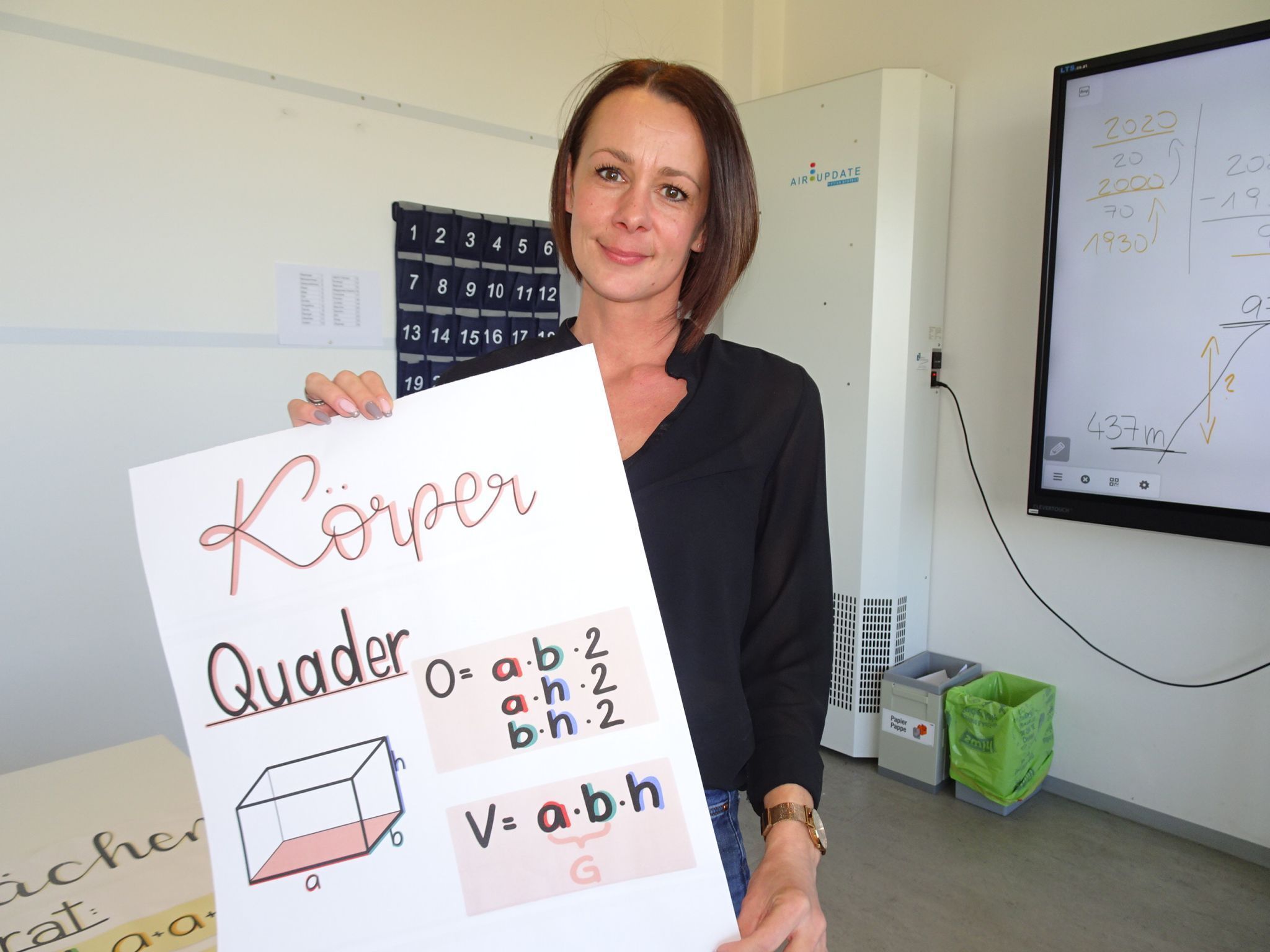 Stefanie Helm hat schon hunderte Schüler erfolgreich zum Pflichtschulabschluss geführt. 