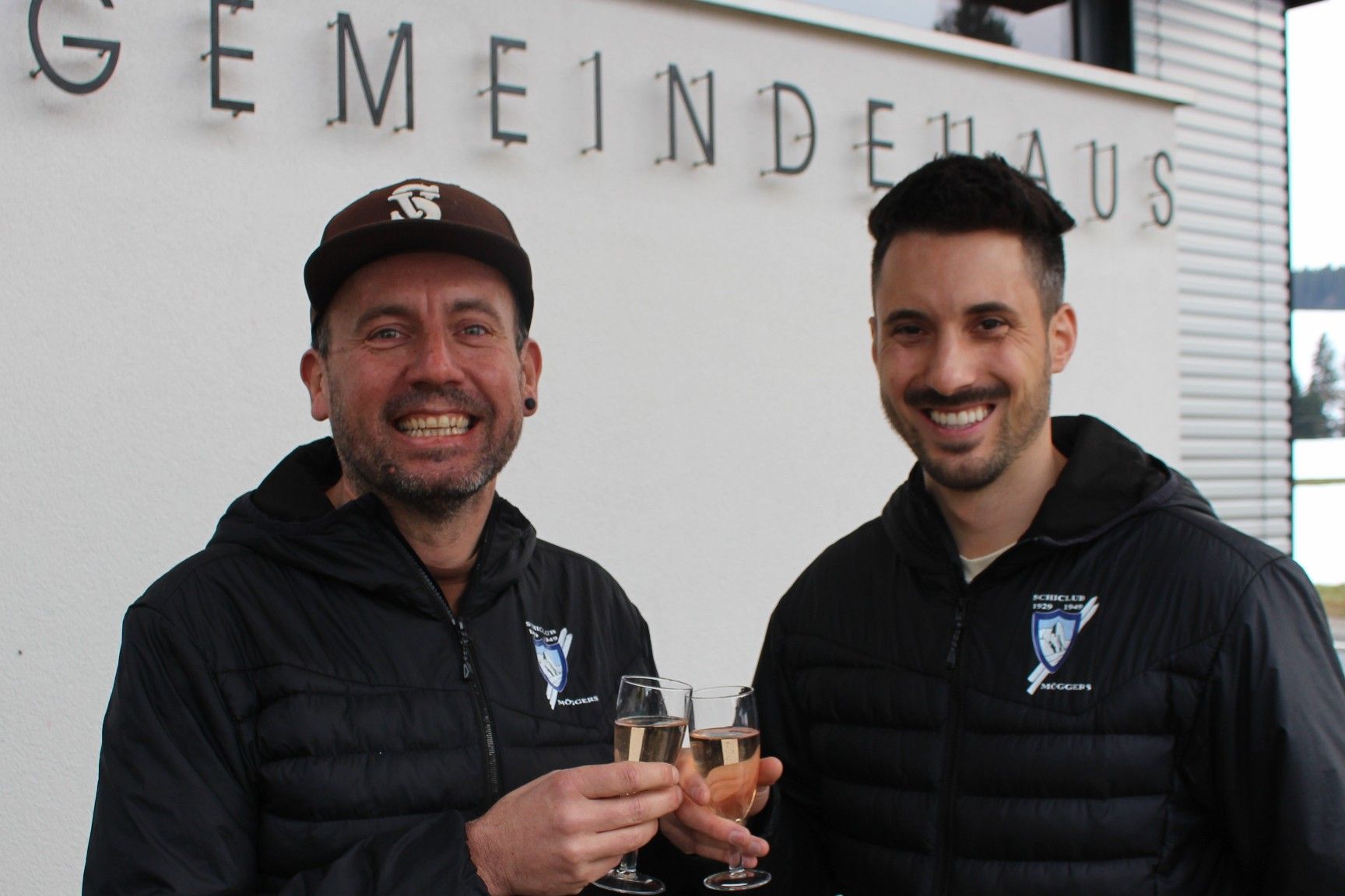 Vizebürgermeister Walter Heine und Skiclub-Obmann Fabian Ponticelli.
