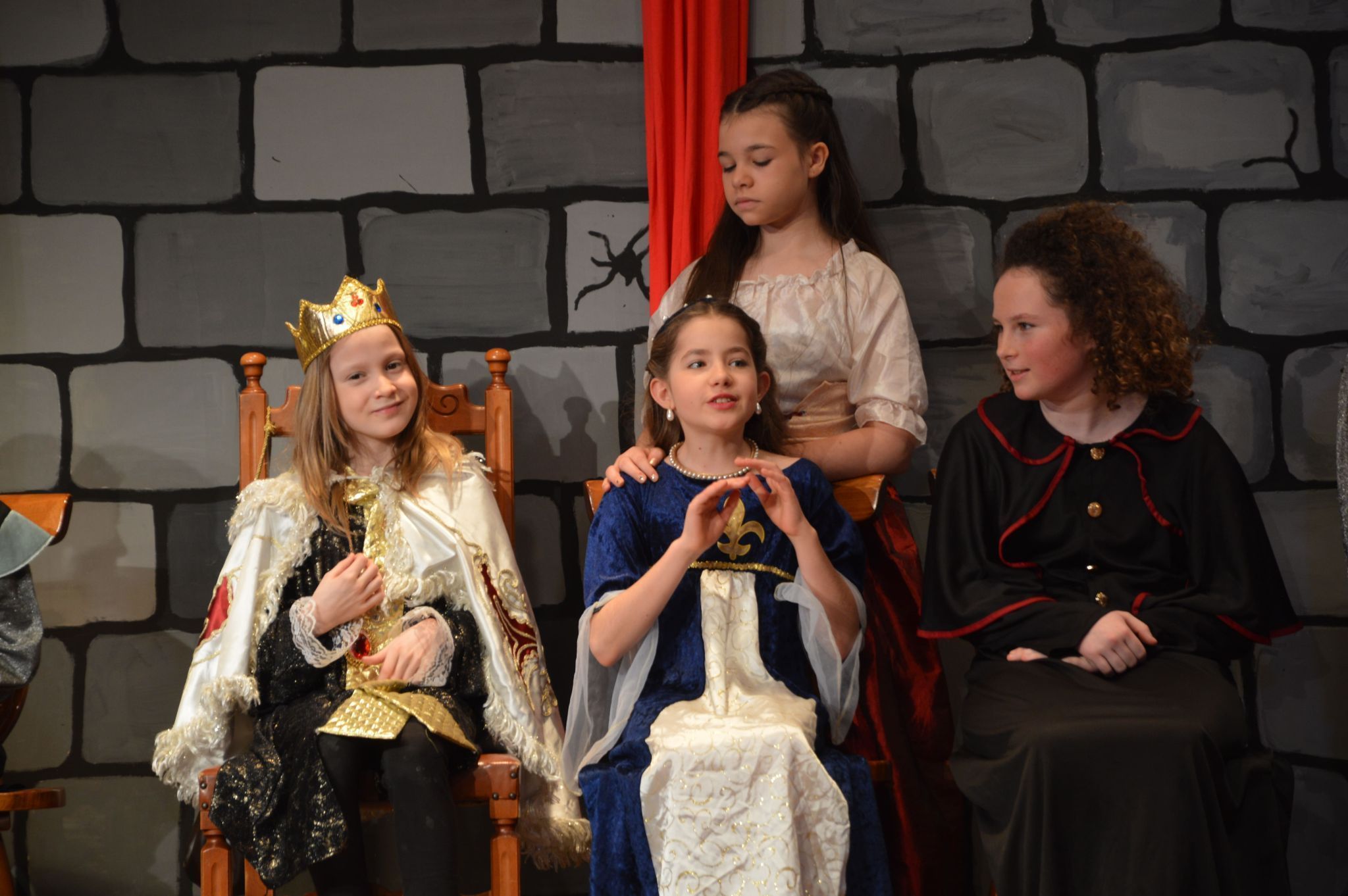 Lady Marian freut sich, Gast am Hof zu sein